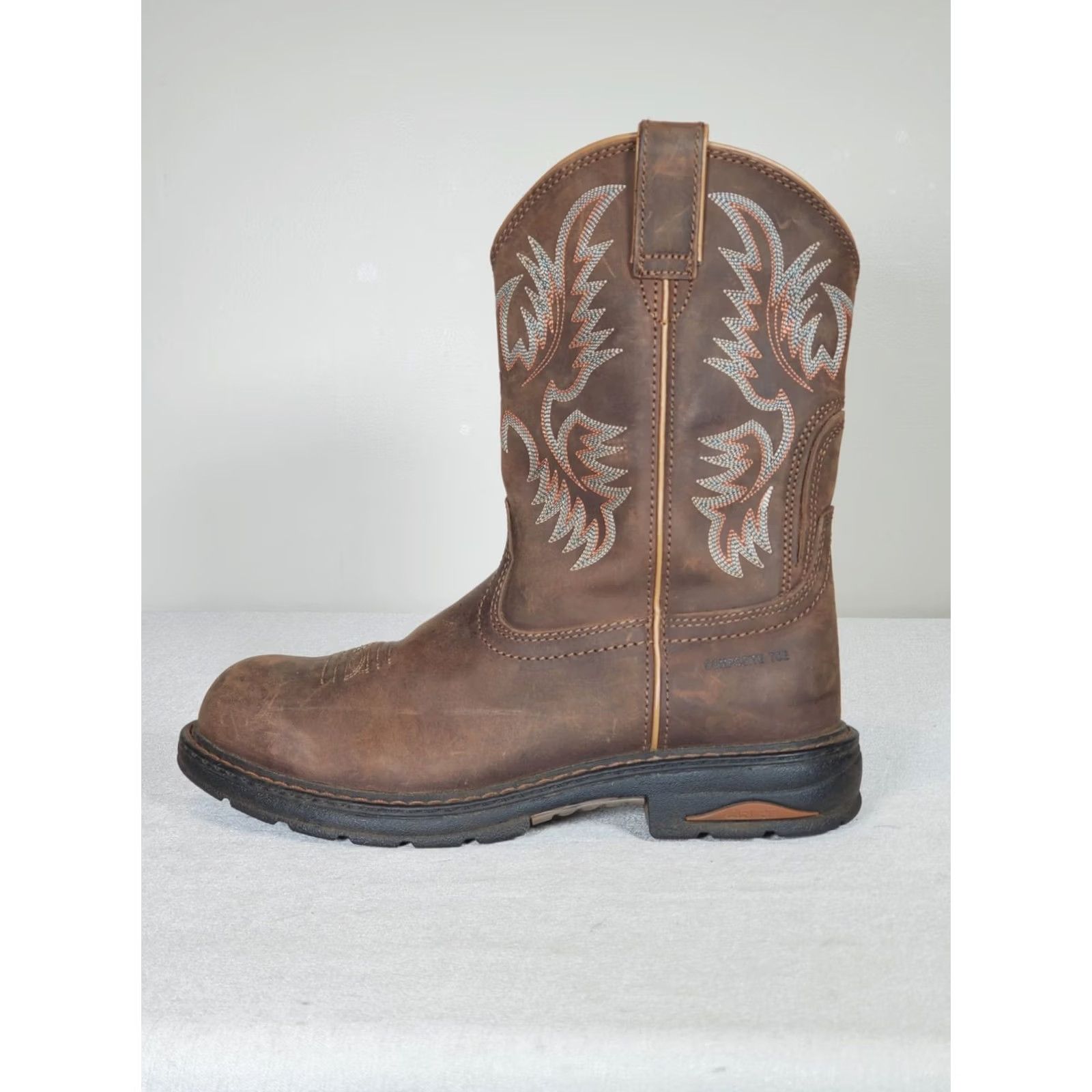 Ariat ARIAT Tracey Composite Toe Work Boots Dusted Brown Leather 10008634 Women's US 10 B Size US 10 / IT 40 - 5 Thumbnail