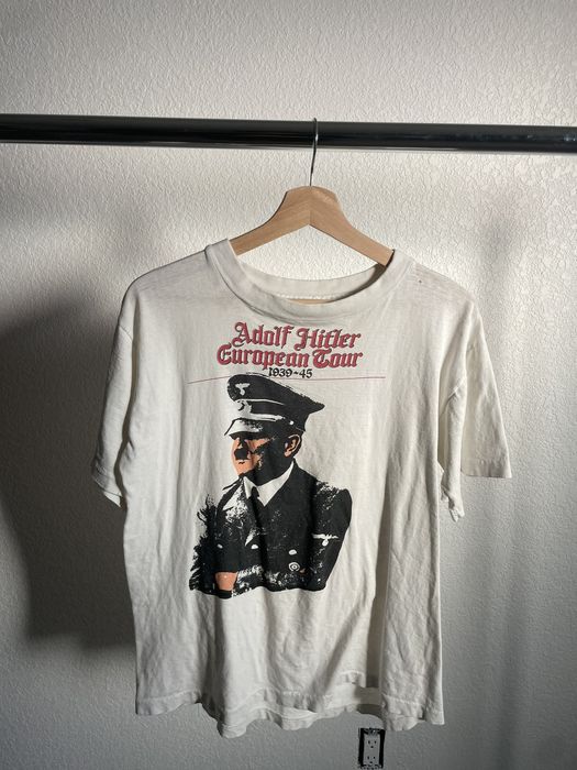 Vintage Vintage Adolf Hitler European tour tee | Grailed