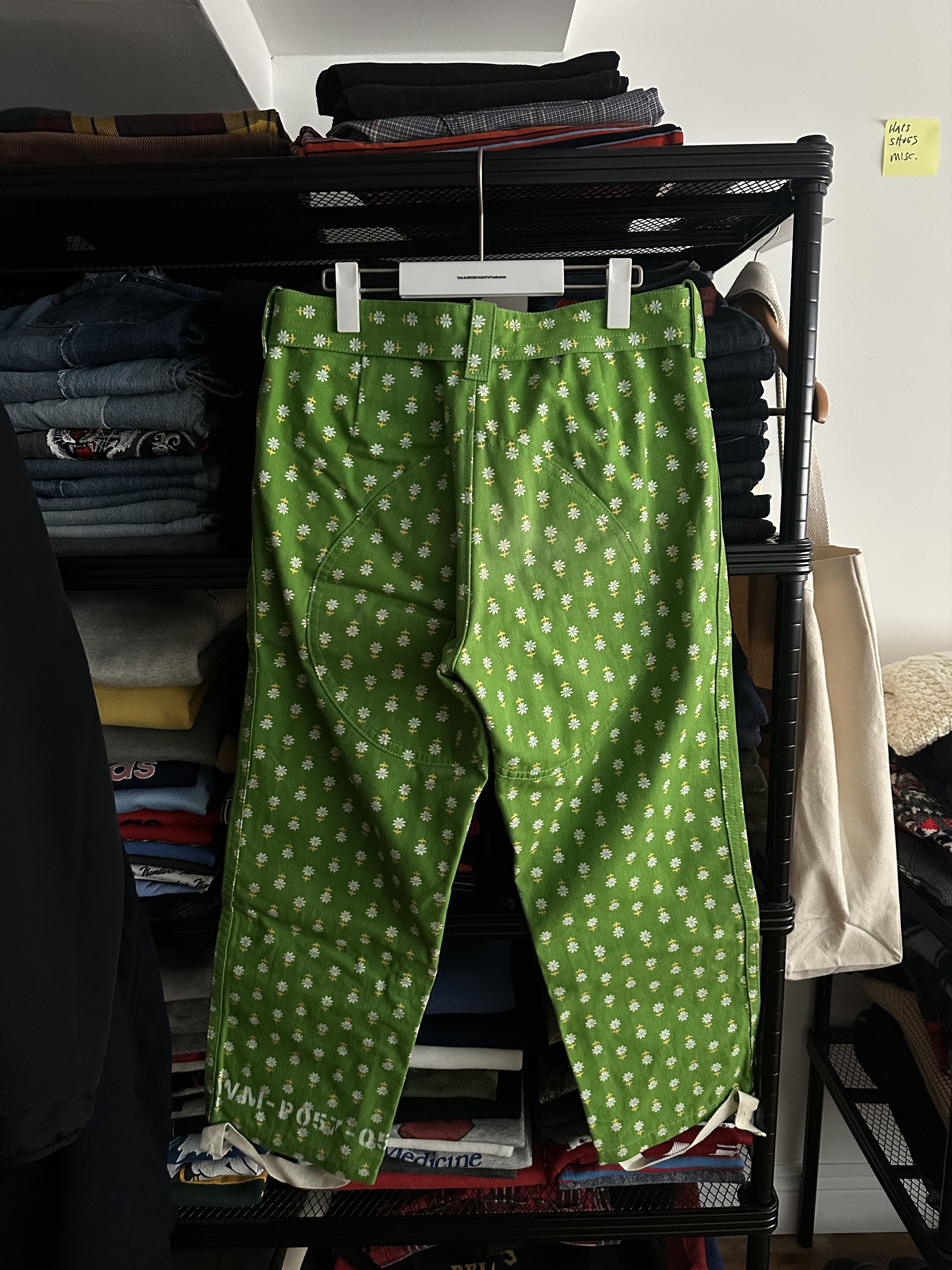 Junya Watanabe SS04 Floral Prisoner Pants Size US 30 / EU 46 - 4 Thumbnail