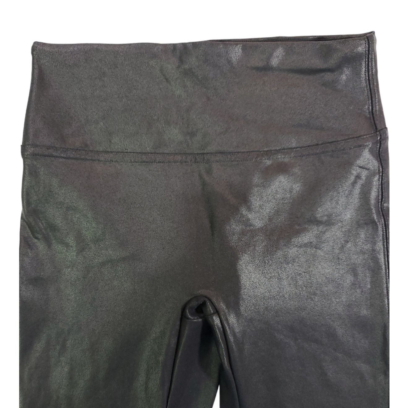 Spanx Spanx | Faux Leather, Body Shaping, Leggings | Size L 10-12 Size 32" / US 10 / IT 46 - 6 Thumbnail