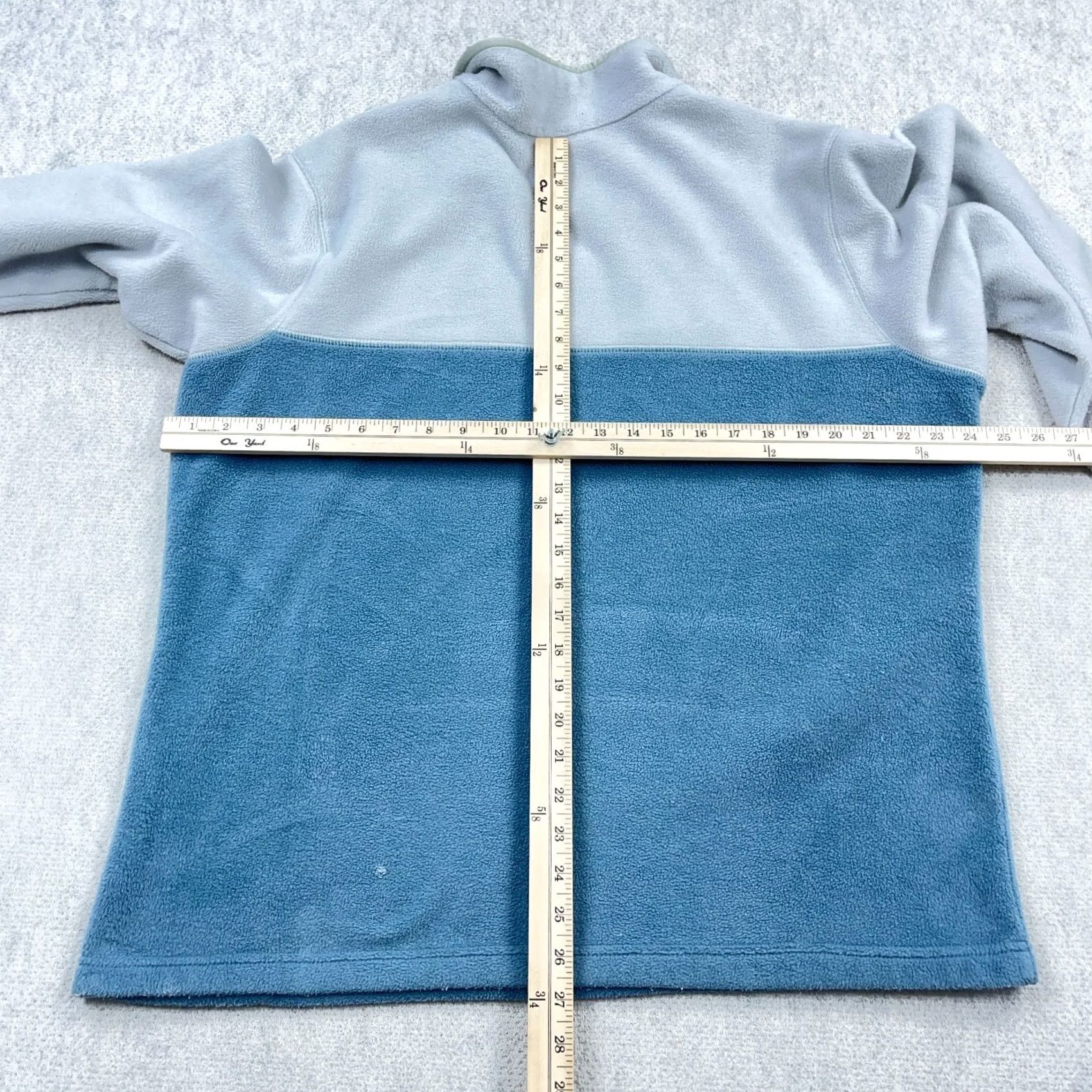 Vintage Columbia Sweater Women XL Blue Fleece Pullover Raglan Sleeve Zipper Logo Vintage: No Size XL / US 12-14 / IT 48-50 - 7 Thumbnail