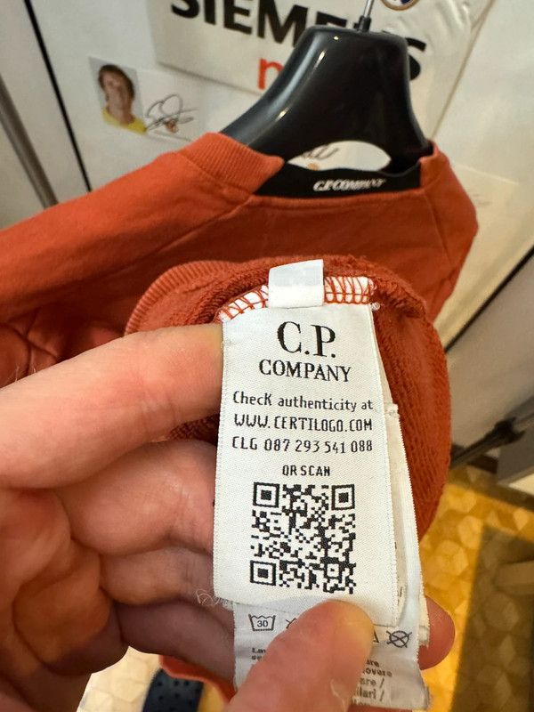 C.P. Company Crewneck C.P Company Orange Sweatshirt S Size US S / EU 44-46 / 1 - 4 Thumbnail