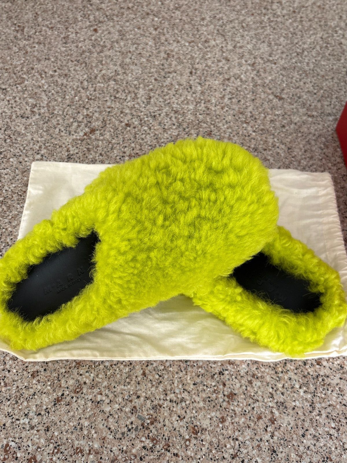 Marni Marni - Fussbet Sabot calf-hair slippers Size US 10 / IT 40 - 1 Thumbnail