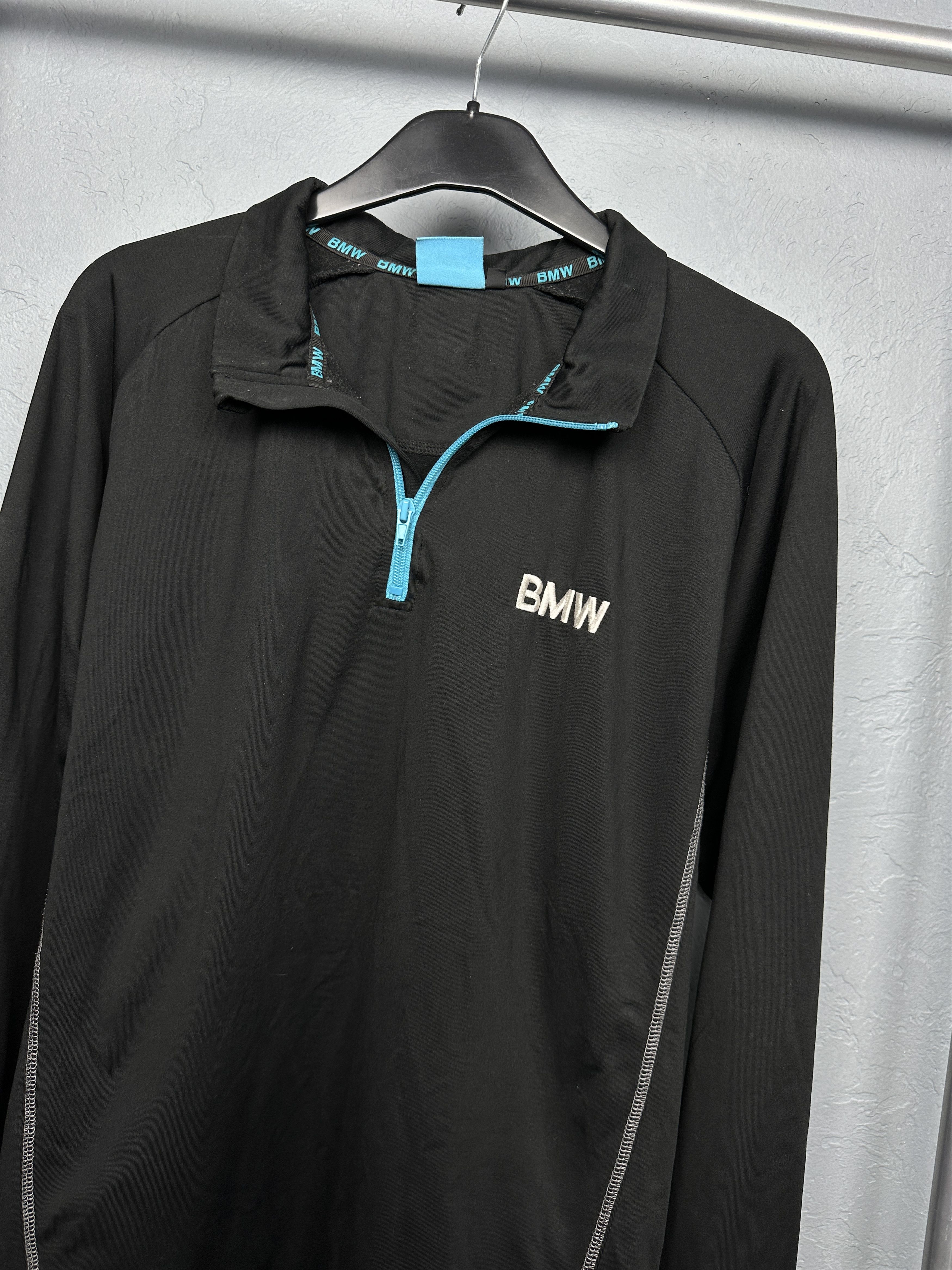 BMW BMW Enduro Motorrad Mens Half Zip Jersey Sweatshirt Size US L / EU 52-54 / 3 - 2 Thumbnail