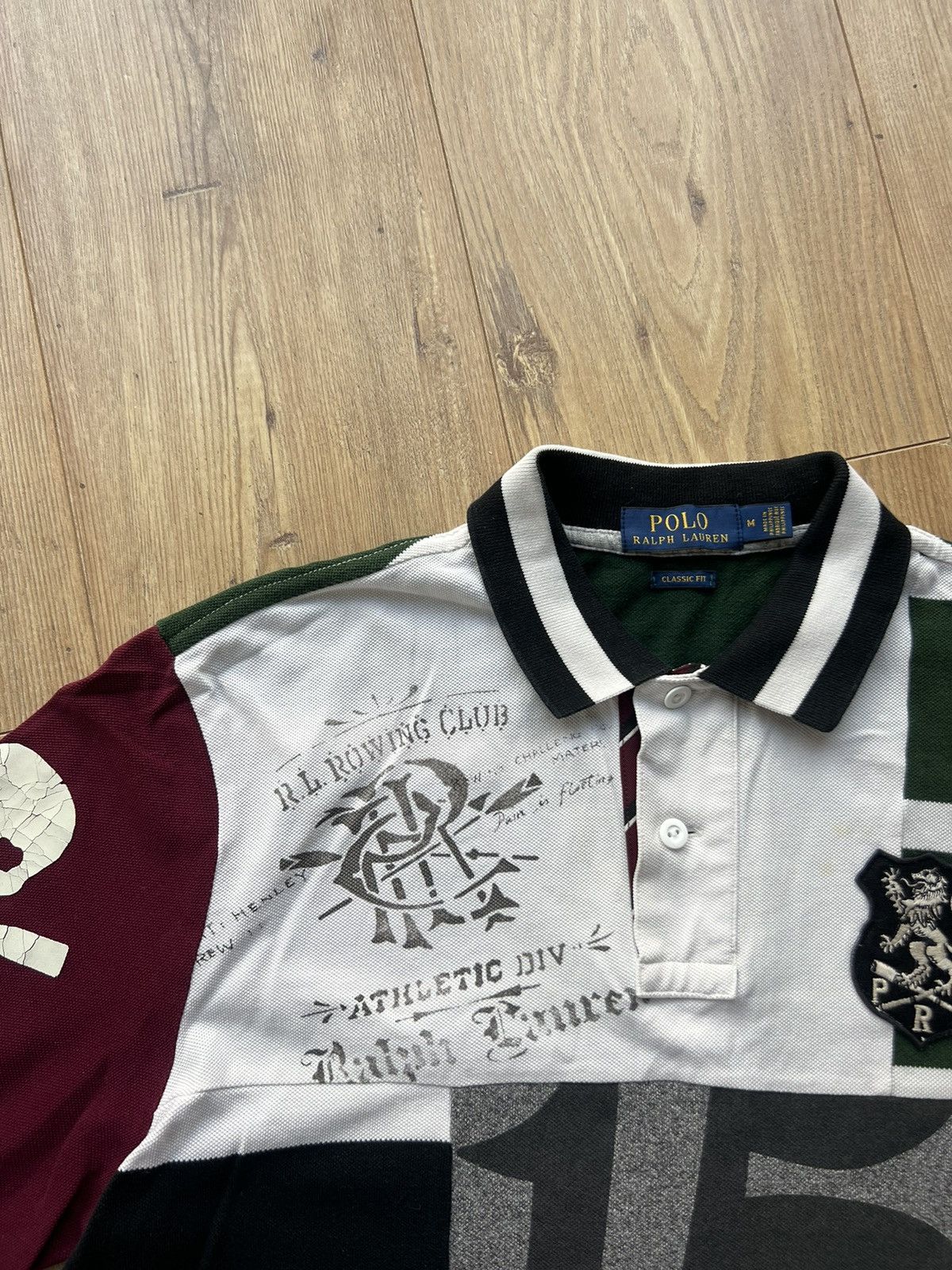 Polo Ralph Lauren 00’s POLO RALPH LAUREN ROWING CREW SKULL Y2K OLD MONEY TEE Size US M / EU 48-50 / 2 - 15 Thumbnail