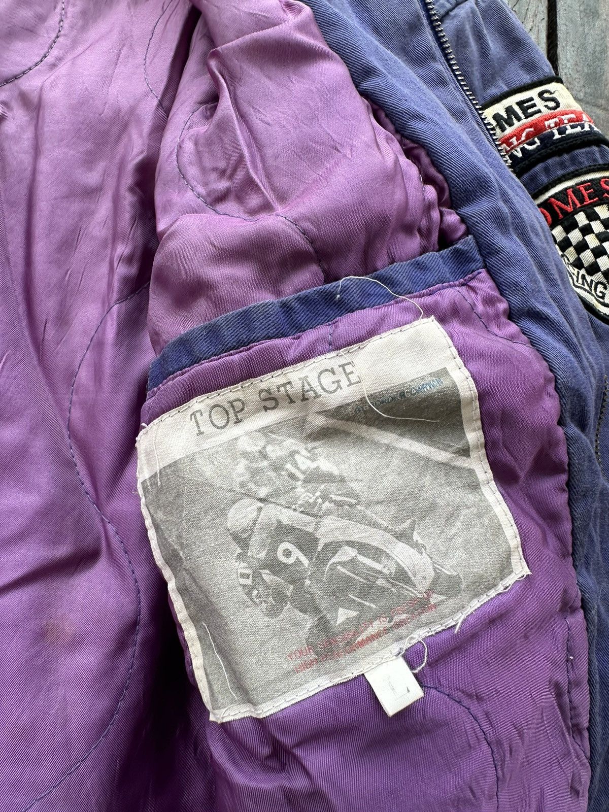 Vintage Vintage retro racing team motocycle jacket Size US L / EU 52-54 / 3 - 10 Thumbnail