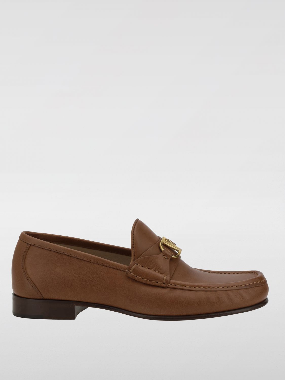 Valentino Valentino Garavani Loafers Men Tobacco Size US 11 / EU 44 - 1 Thumbnail