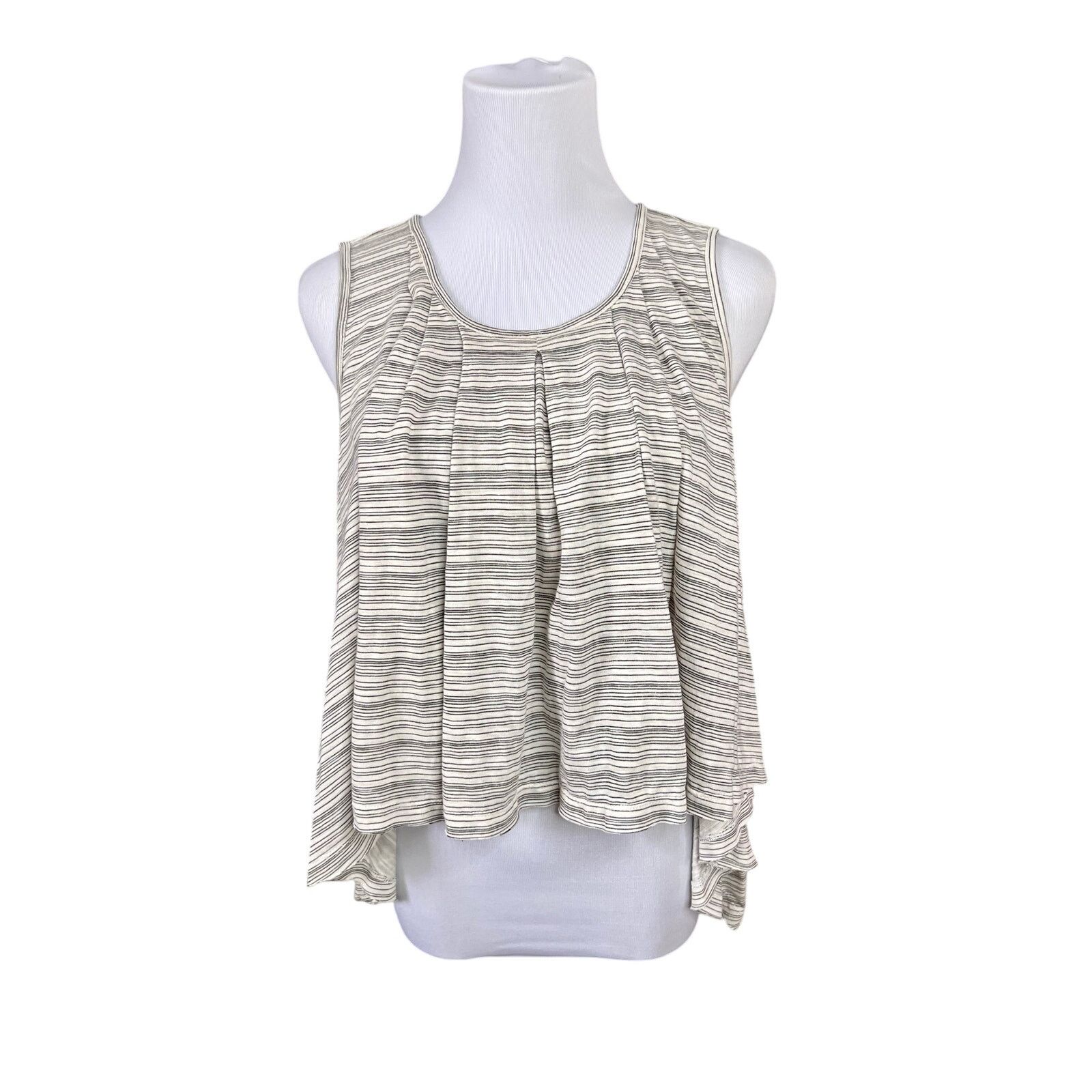 Free People Free People Turn it Up Striped High-low Tank Top SMALL NWT Size S / US 4 / IT 40 - 2 Thumbnail