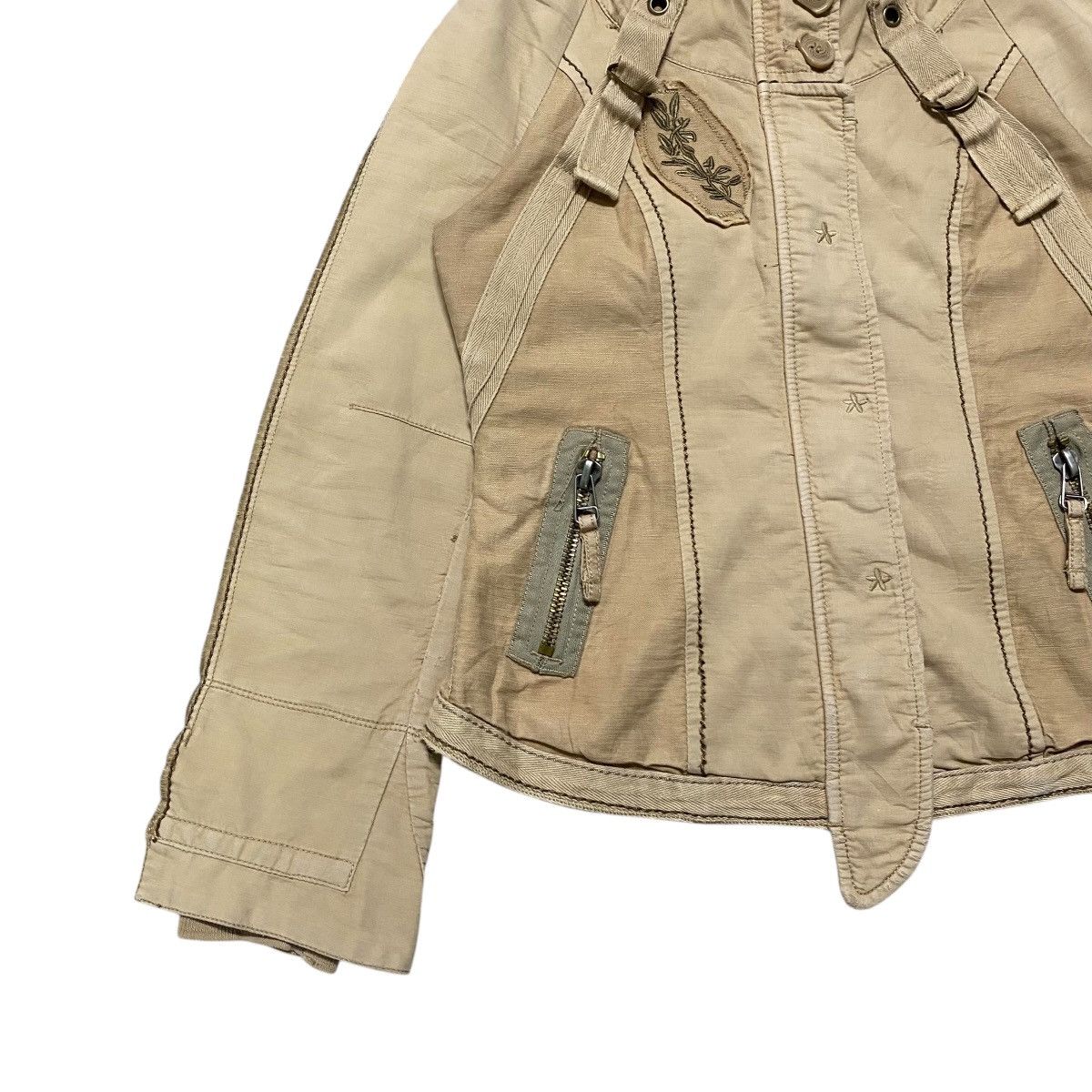 Marithe + Francois Girbaud Marithe Francois Girbaud Bono Jacket Size S / US 4 / IT 40 - 7 Thumbnail