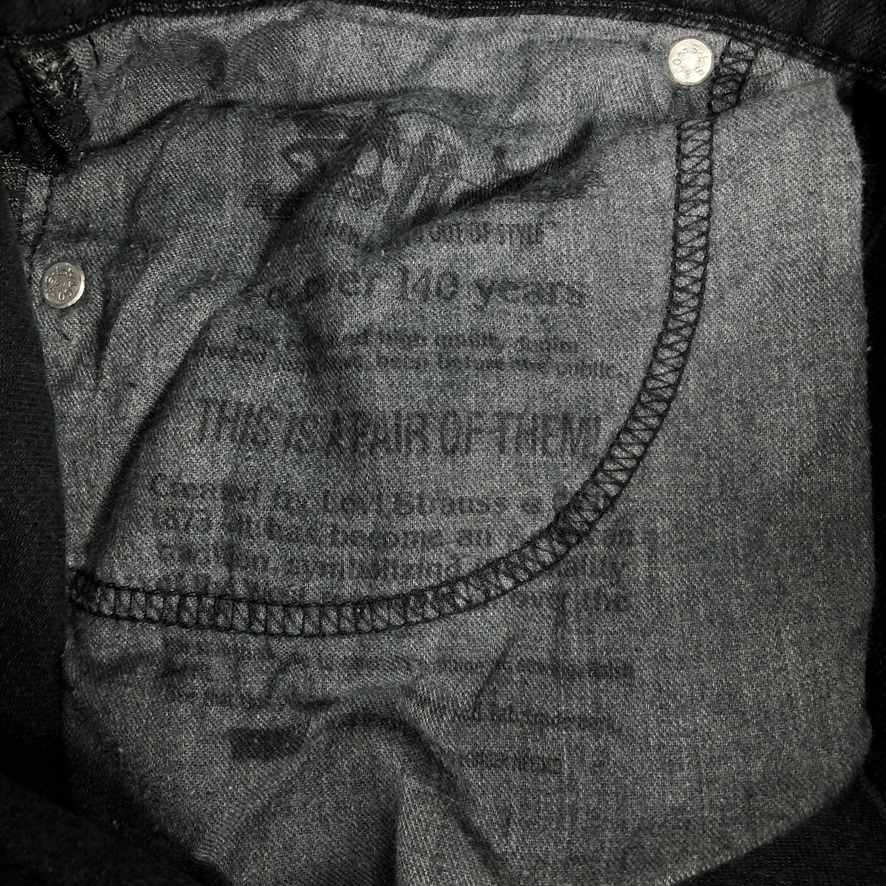Levi's × Vintage Womens Vintage Levis 511 Jeans Faded Black L889W Size 31" - 13 Thumbnail