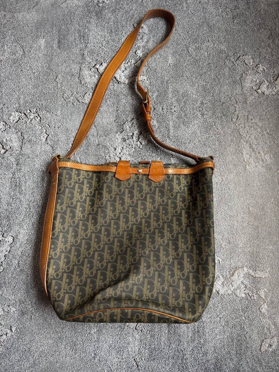 Dior CHRISTIAN DIOR Brown bucket trotter bag vintage Size ONE SIZE - 3 Thumbnail