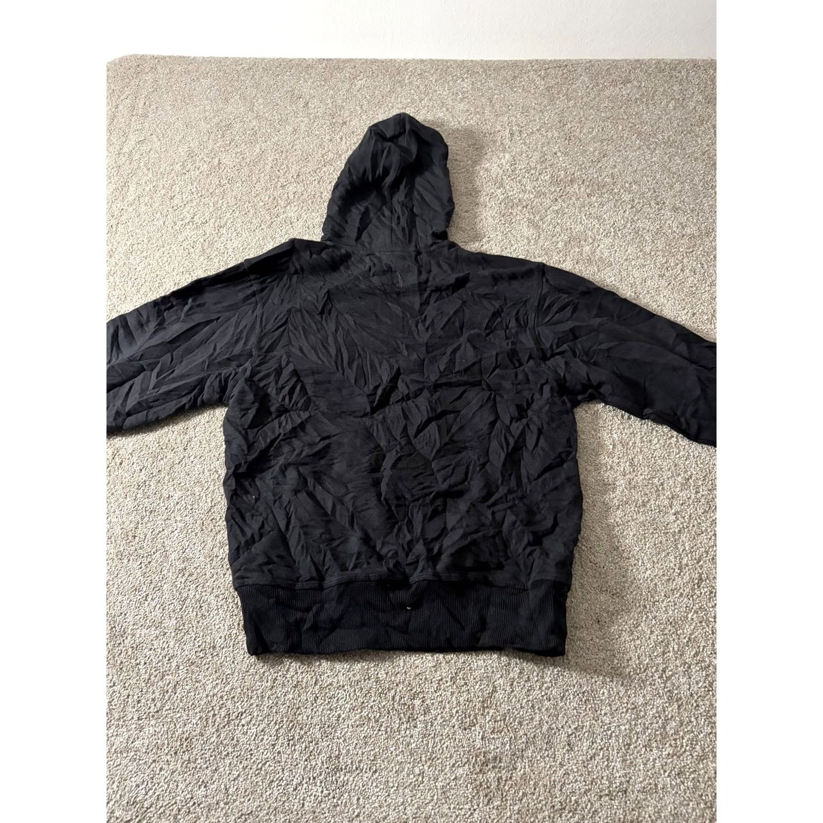 Champion Champion Hoodie Mens Small Black Fleece Pullover Sweatshirt Logo Size US S / EU 44-46 / 1 - 7 Thumbnail