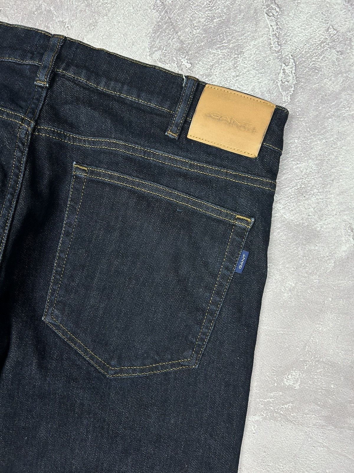 Gant GANT Regular Fit Dark Blue Jeans W36 L34 Size US 36 / EU 52 - 15 Thumbnail