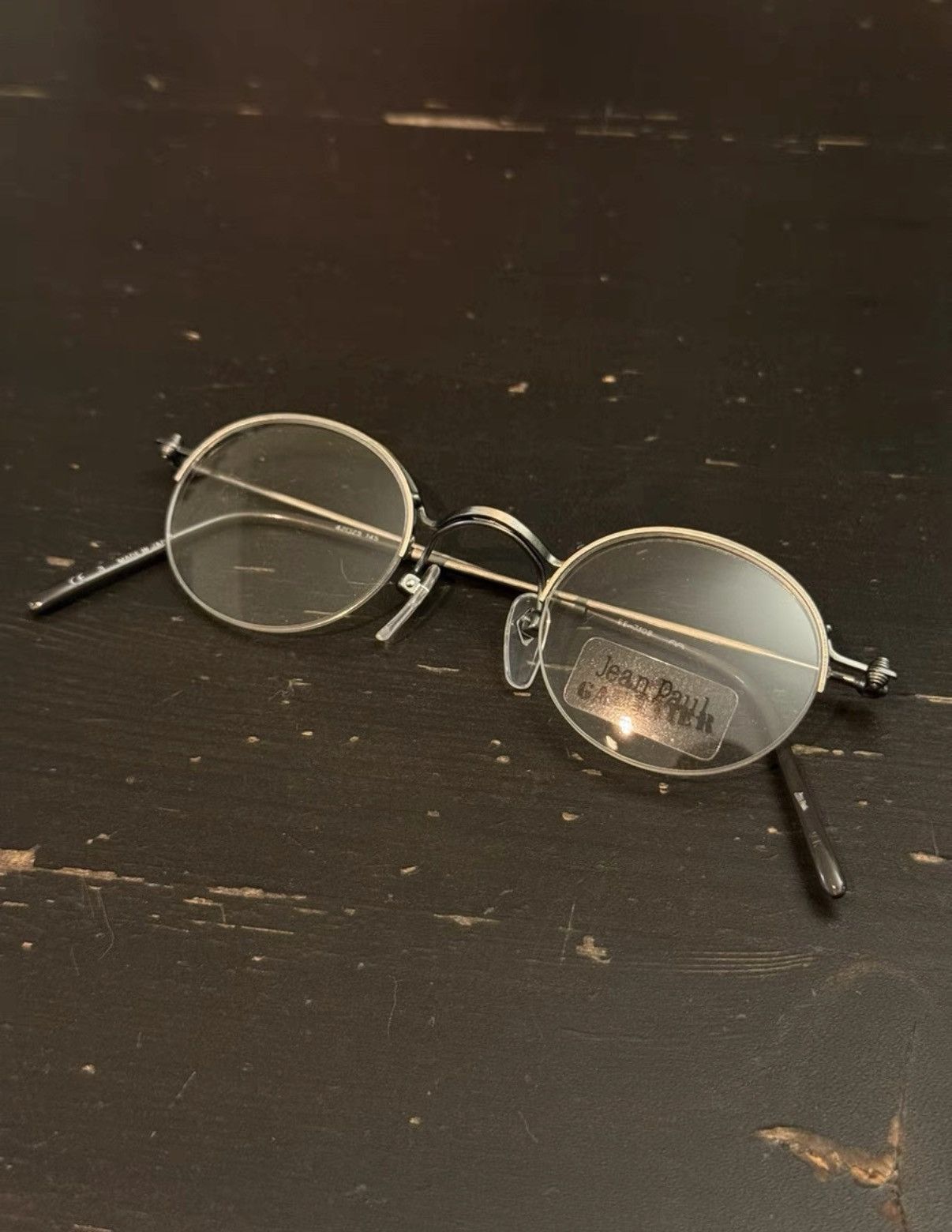 Jean Paul Gaultier Jean Paul Gaultier Half-Frame Ultra-Light glasses K24 Size ONE SIZE - 8 Thumbnail