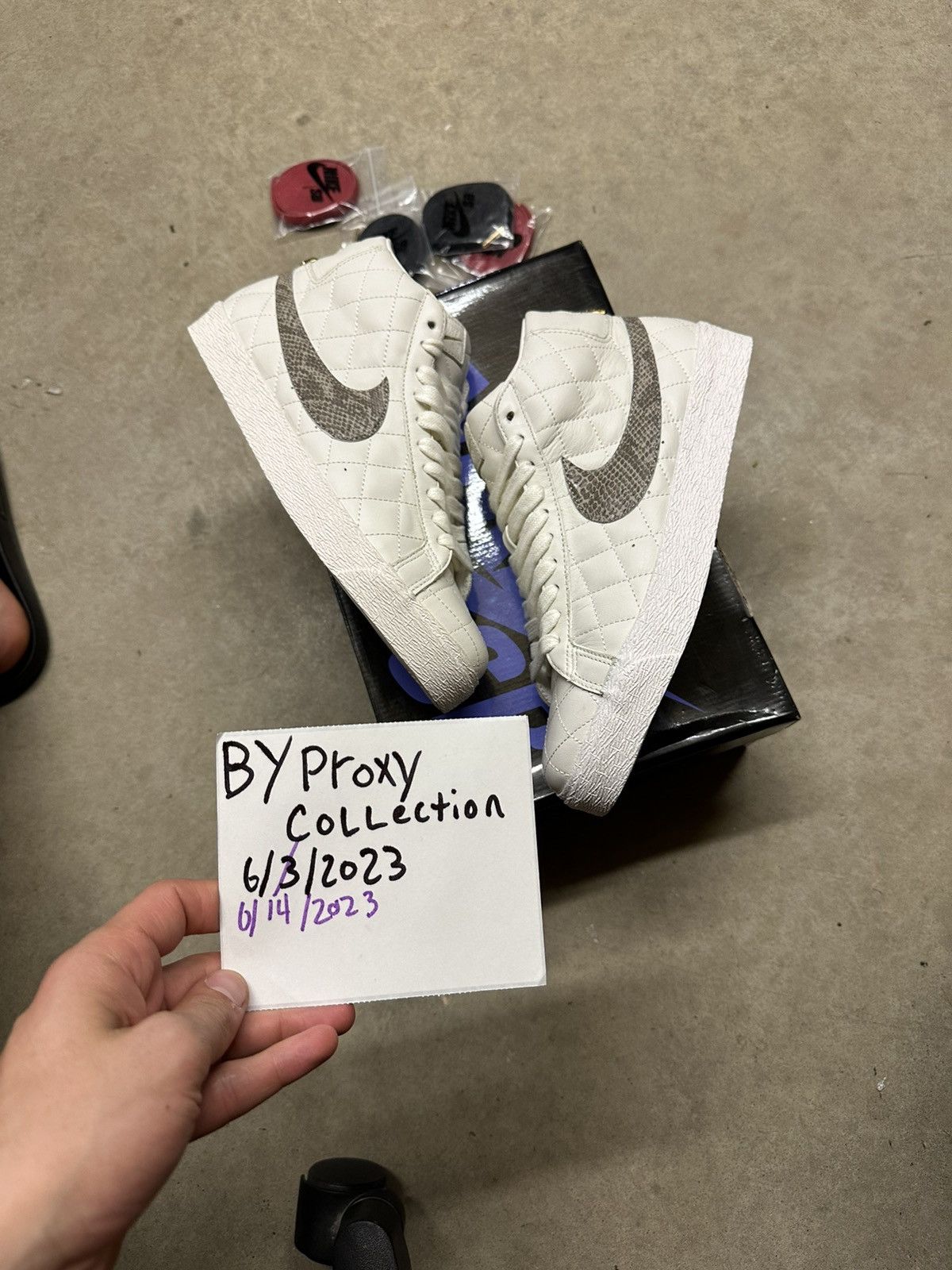 Nike × Supreme Nike blazer supreme 2006 Size US 9.5 / EU 42-43 - 7 Thumbnail