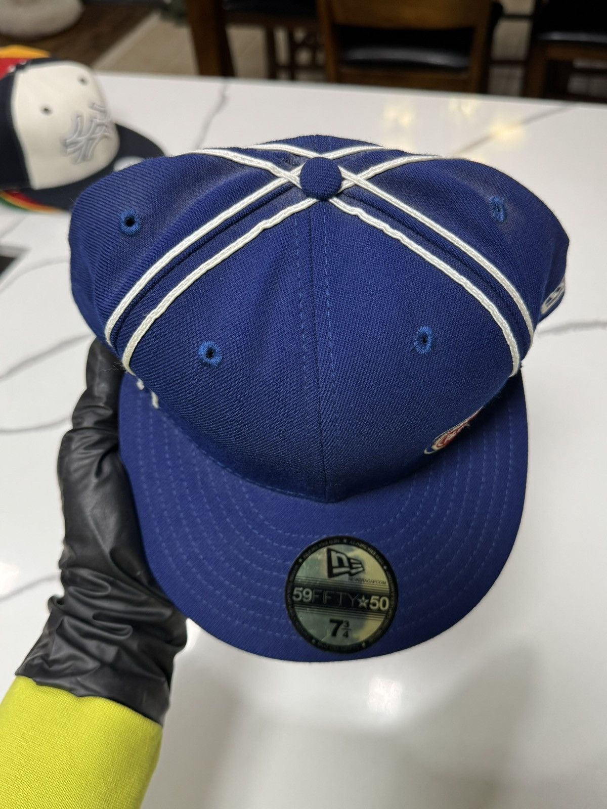 New Era New Era 59FIFTY Hardwood Classics Detroit Pistons Fitted Hat Size ONE SIZE - 4 Thumbnail