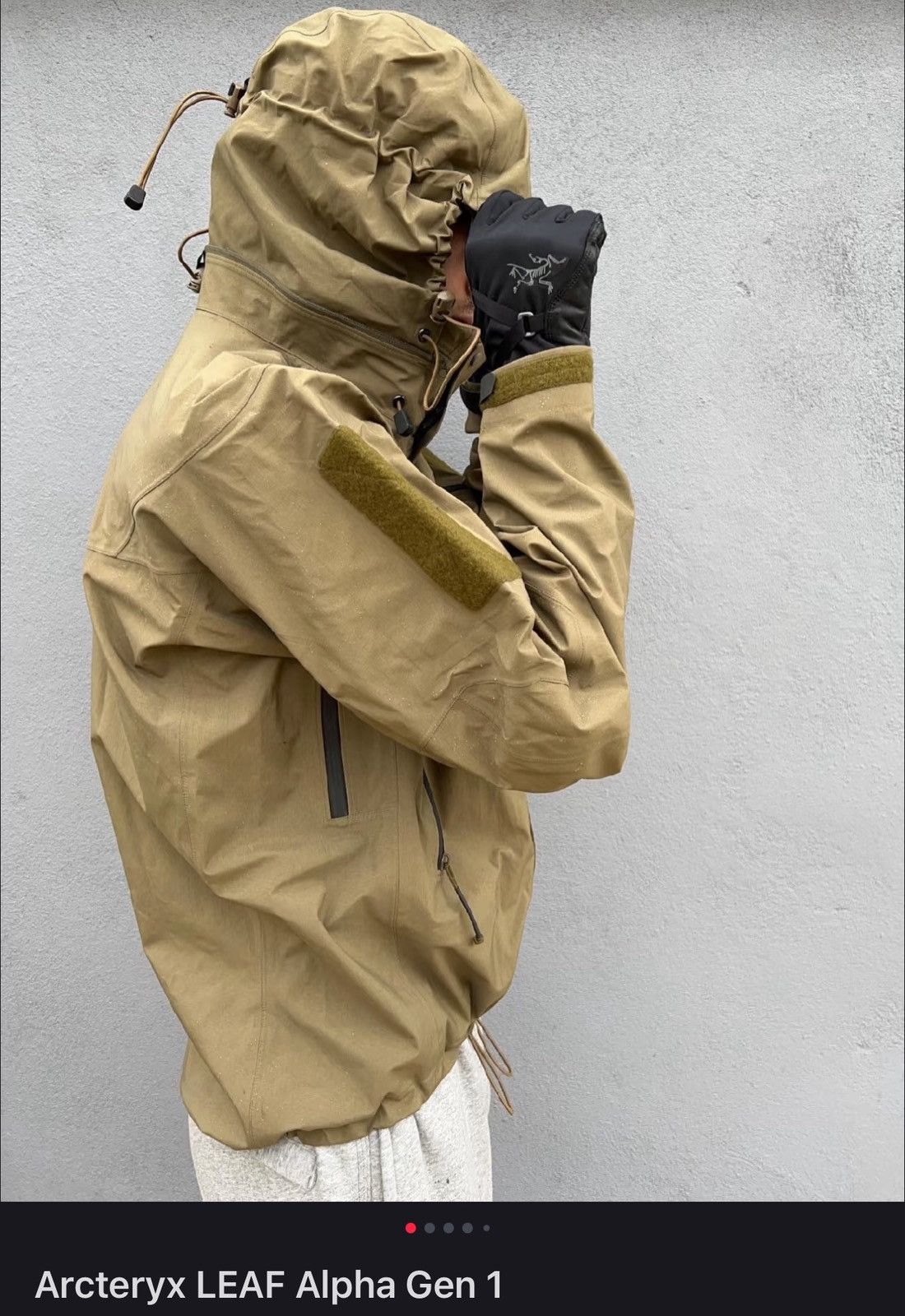 Arc'teryx Arcteryx Leaf Alpha Gen1 Jacket，Size L | Grailed