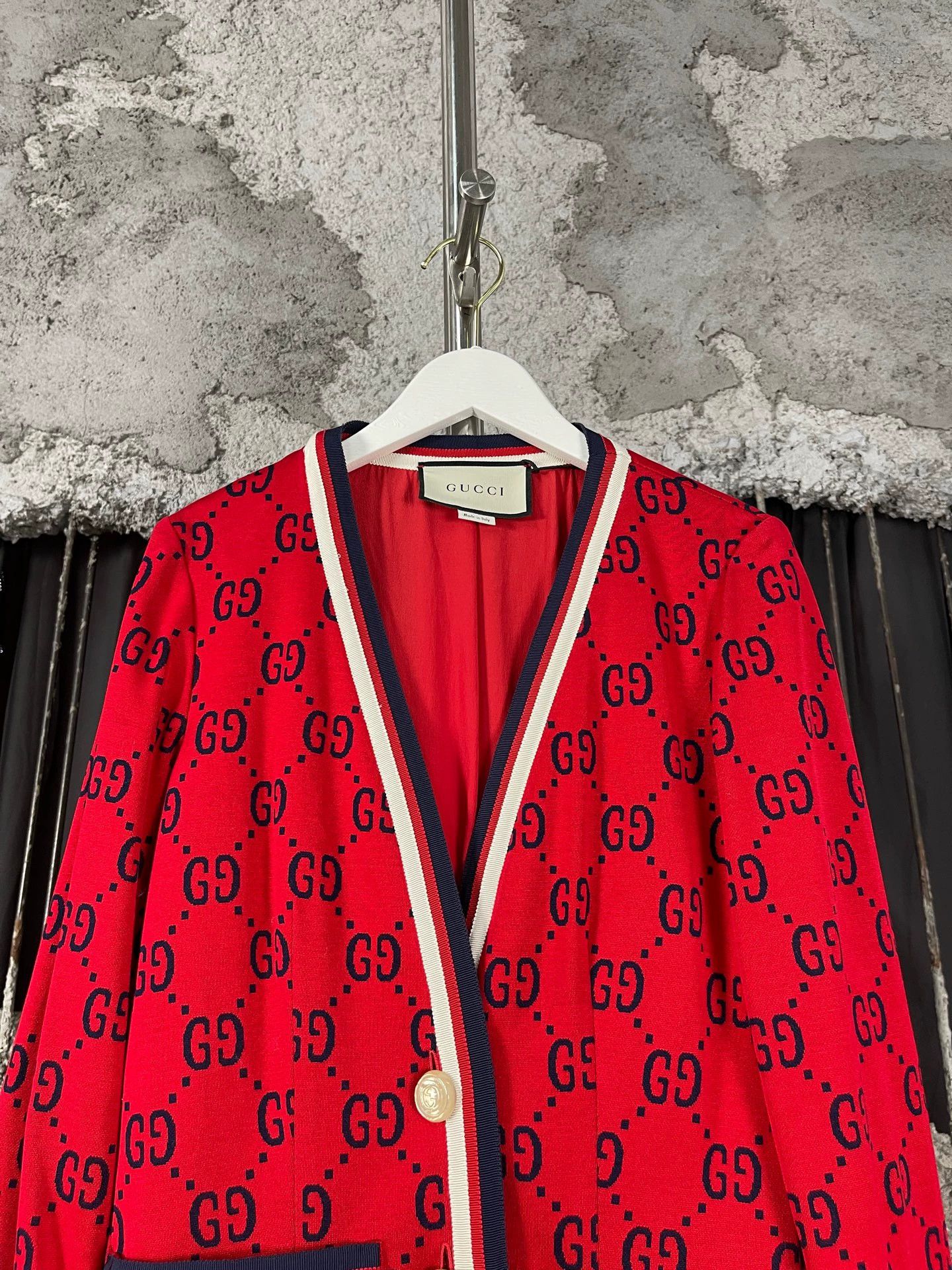 Gucci Gucci GG All Over Print Cardigan XS Size XS / US 0-2 / IT 36-38 - 3 Thumbnail