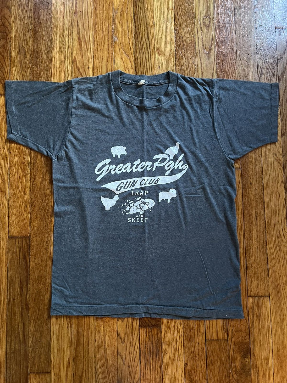 Vintage Pittsburgh Gun Club T-Shirt Size US S / EU 44-46 / 1 - 1 Thumbnail