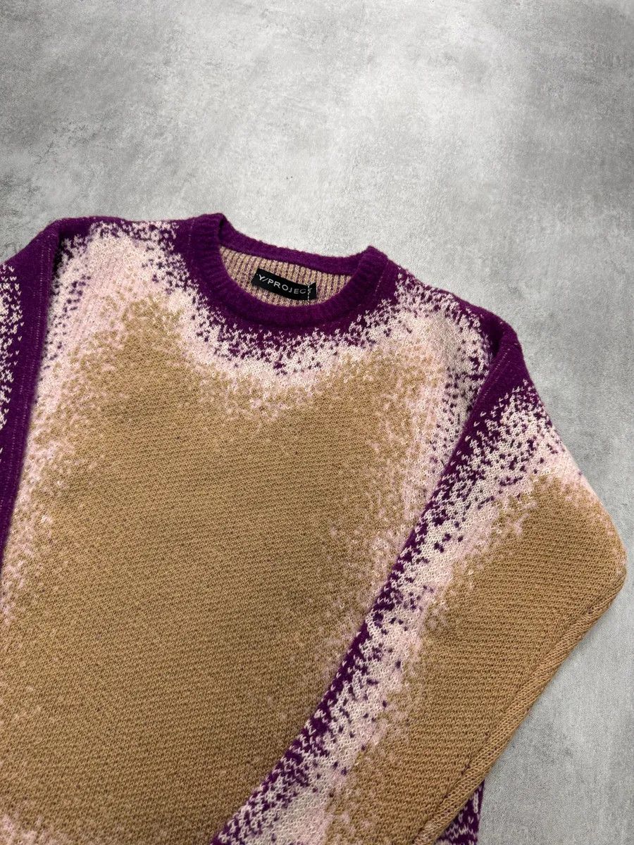 Y/Project Y/Project Spray-Effect Knitted Gradient Sweater Size US S / EU 44-46 / 1 - 2 Thumbnail