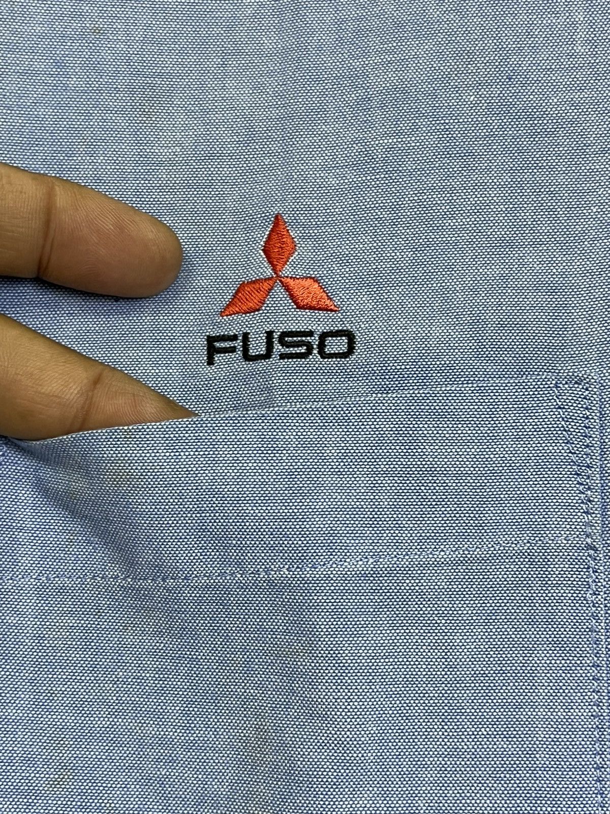 The Workers Club Vintage mitsubishi FUSO truck uniform button ups shirt Size US L / EU 52-54 / 3 - 6 Thumbnail