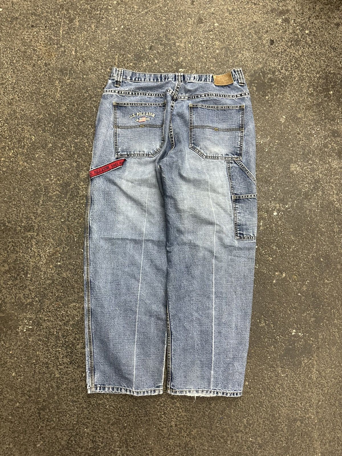 Other Y2K polo cargo jeans Size US 33 - 1 Thumbnail