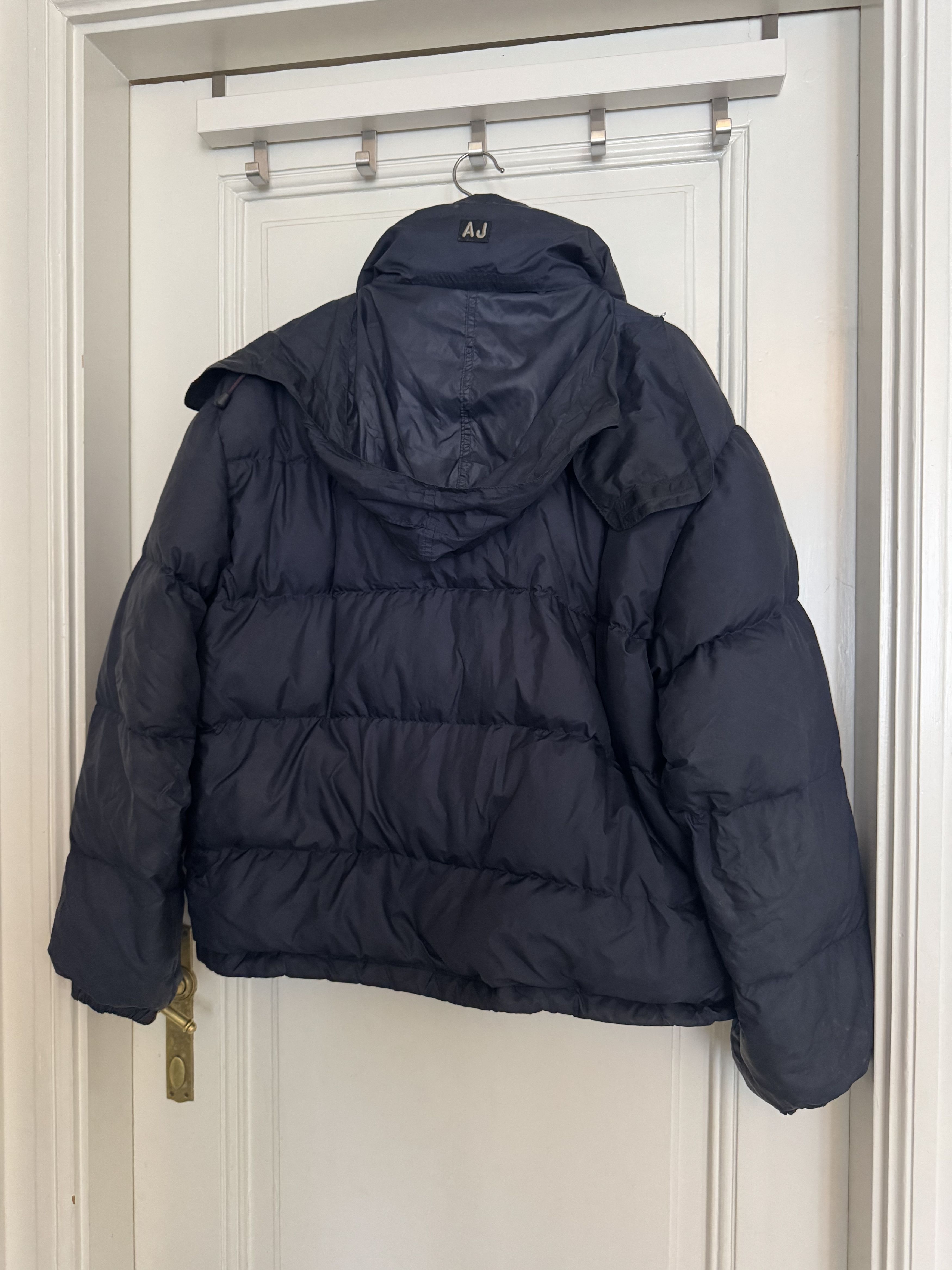 Armani Prive Armani Jeans Down Parka Bomber Navy Size US L / EU 52-54 / 3 - 6 Thumbnail