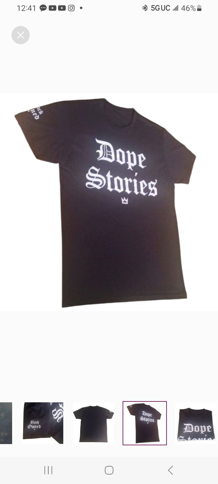 Other DOPE STORIES Made In America T-Shirt Size US L / EU 52-54 / 3 - 5 Thumbnail