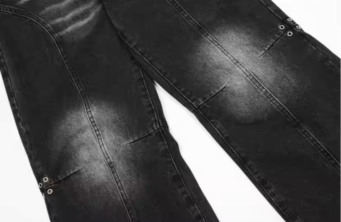 Jean × Vintage straight leg washed denim jeans Size US 30 / EU 46 - 8 Thumbnail