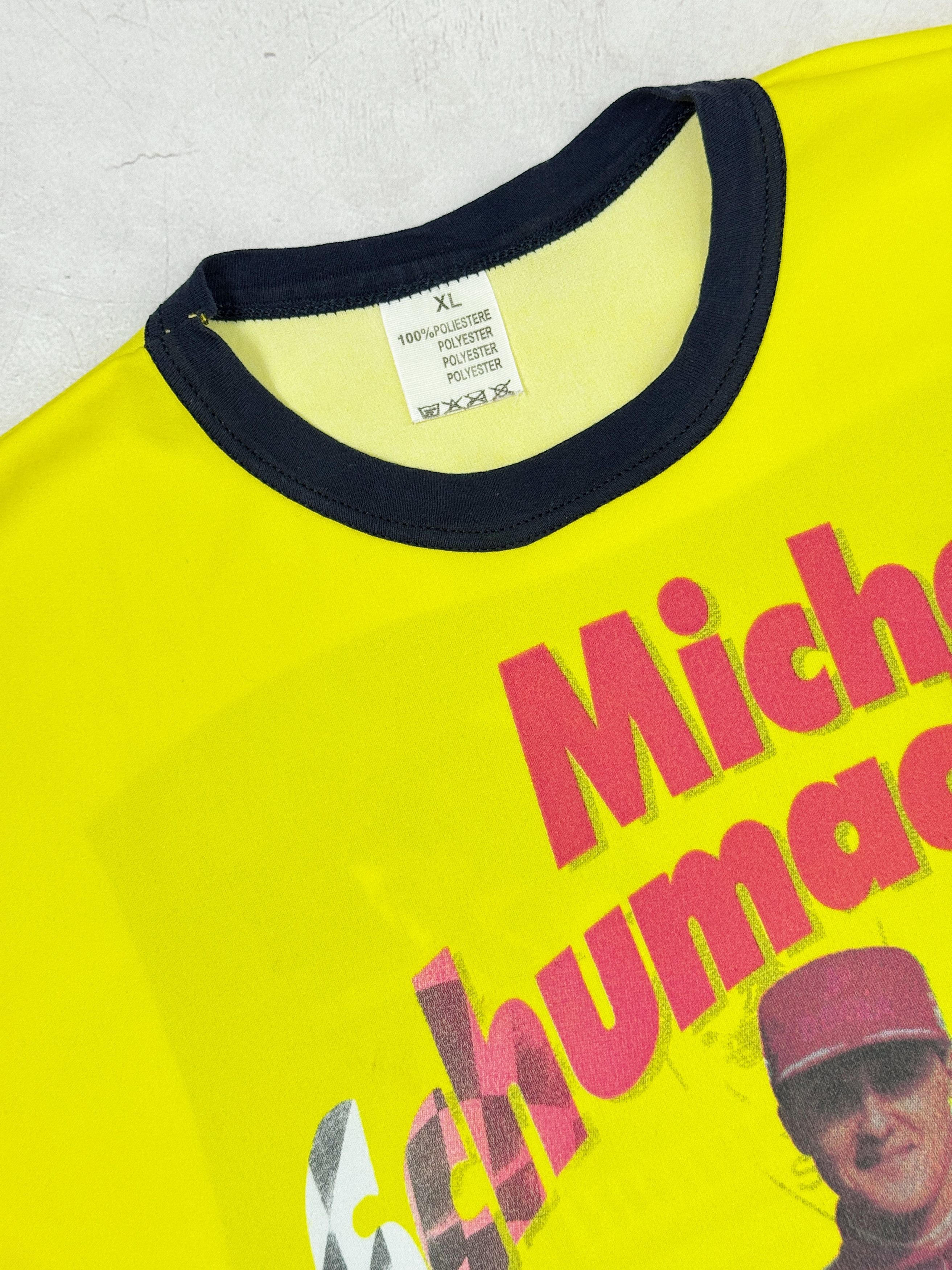 Vintage Vintage Michael Schumaher T-Shirt Formula1 Racing Style Size US M / EU 48-50 / 2 - 7 Thumbnail
