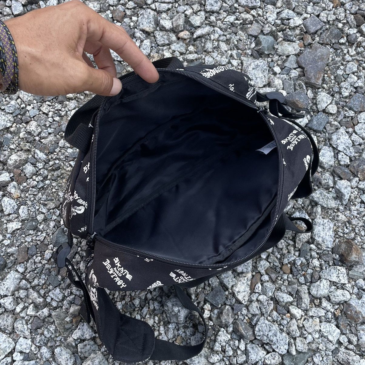 Thrasher ❗️RARE ❗️Full Print Skull Thrasher Skate And Destroy Waist Bag Size ONE SIZE - 10 Thumbnail