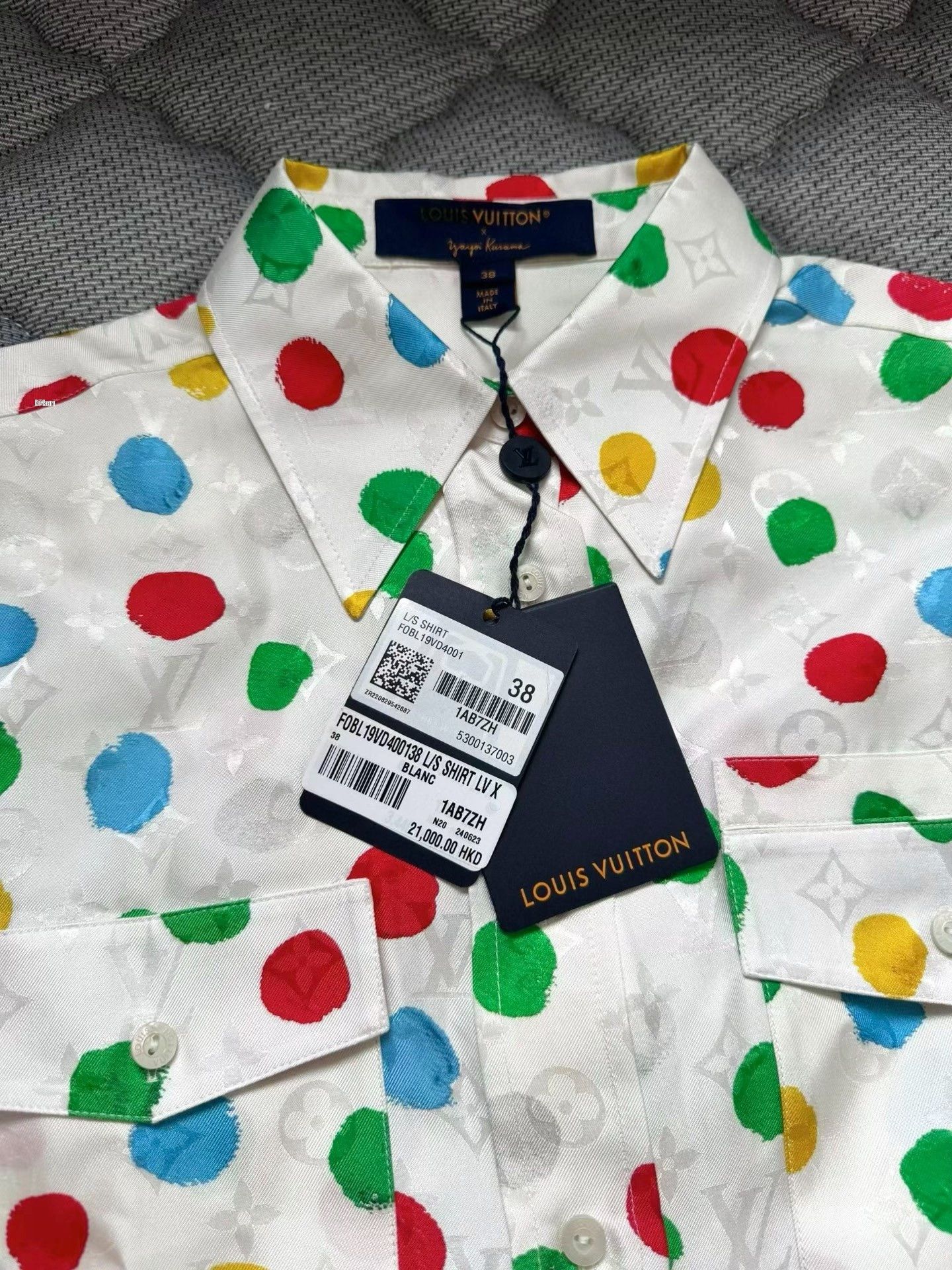 Louis Vuitton Louis Vuitton Yayoi Kusama Polka Dot Shirt Dress Size US S / EU 44-46 / 1 - 2 Thumbnail
