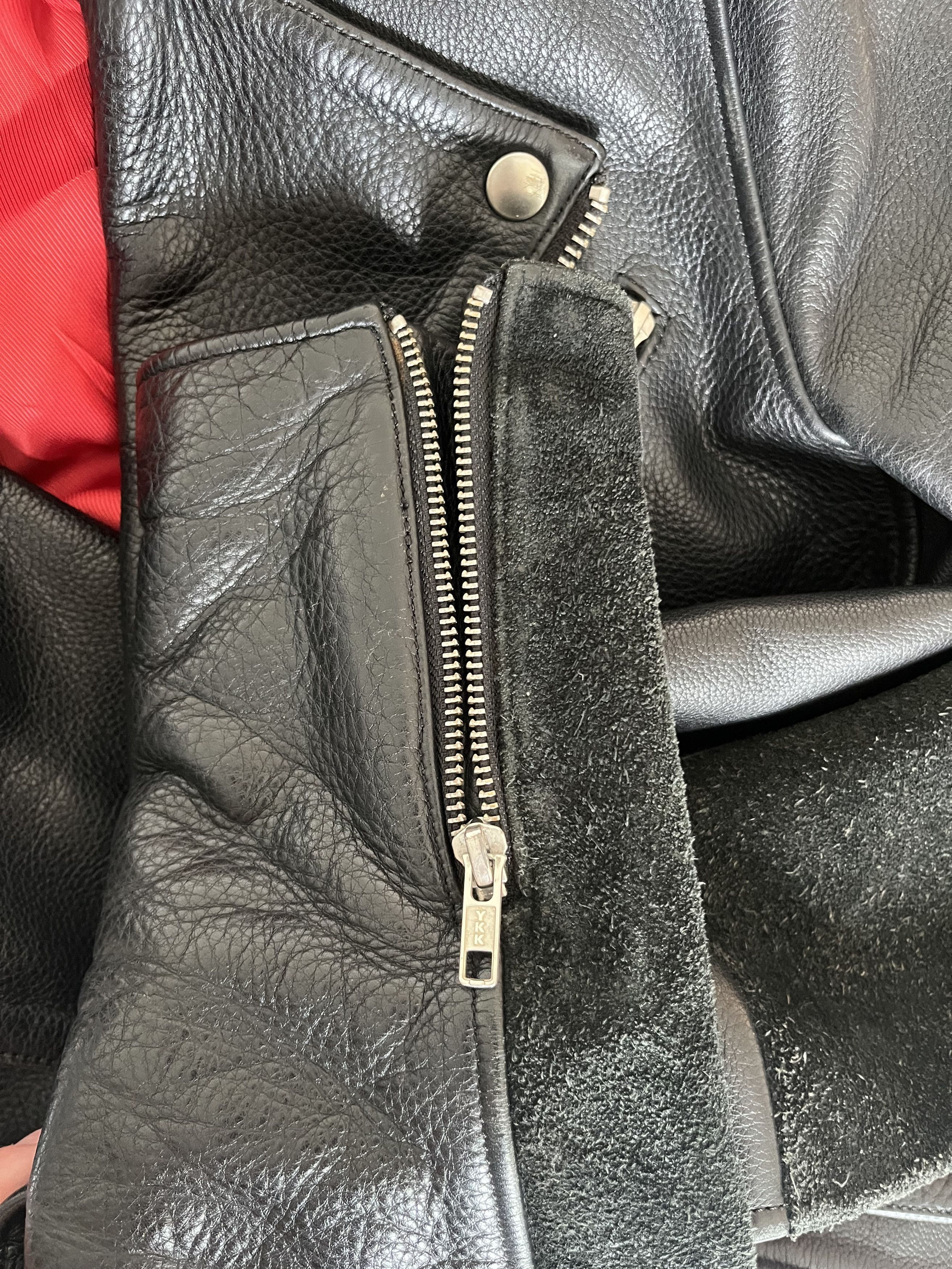 Acne Studios Gibson SS13 Leather/Suede Biker Jacket Size US S / EU 44-46 / 1 - 5 Thumbnail
