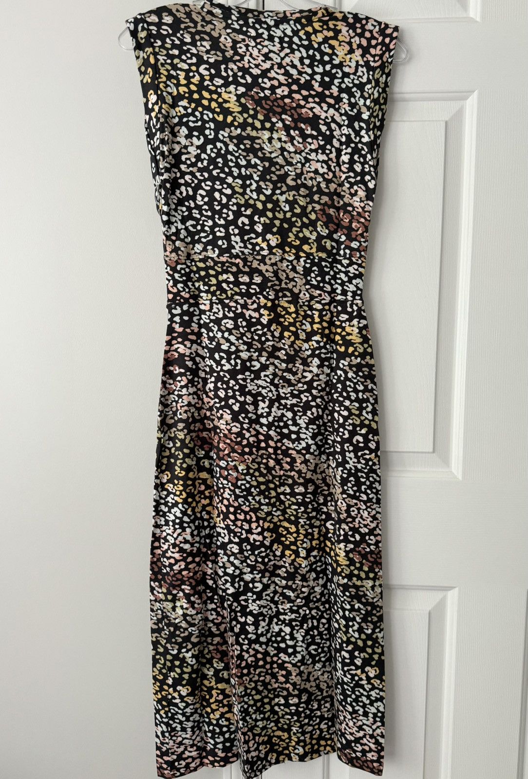 Anthropologie Gray State Chiara Animal Print Midi Dress, Size XS Size XS / US 0-2 / IT 36-38 - 9 Thumbnail