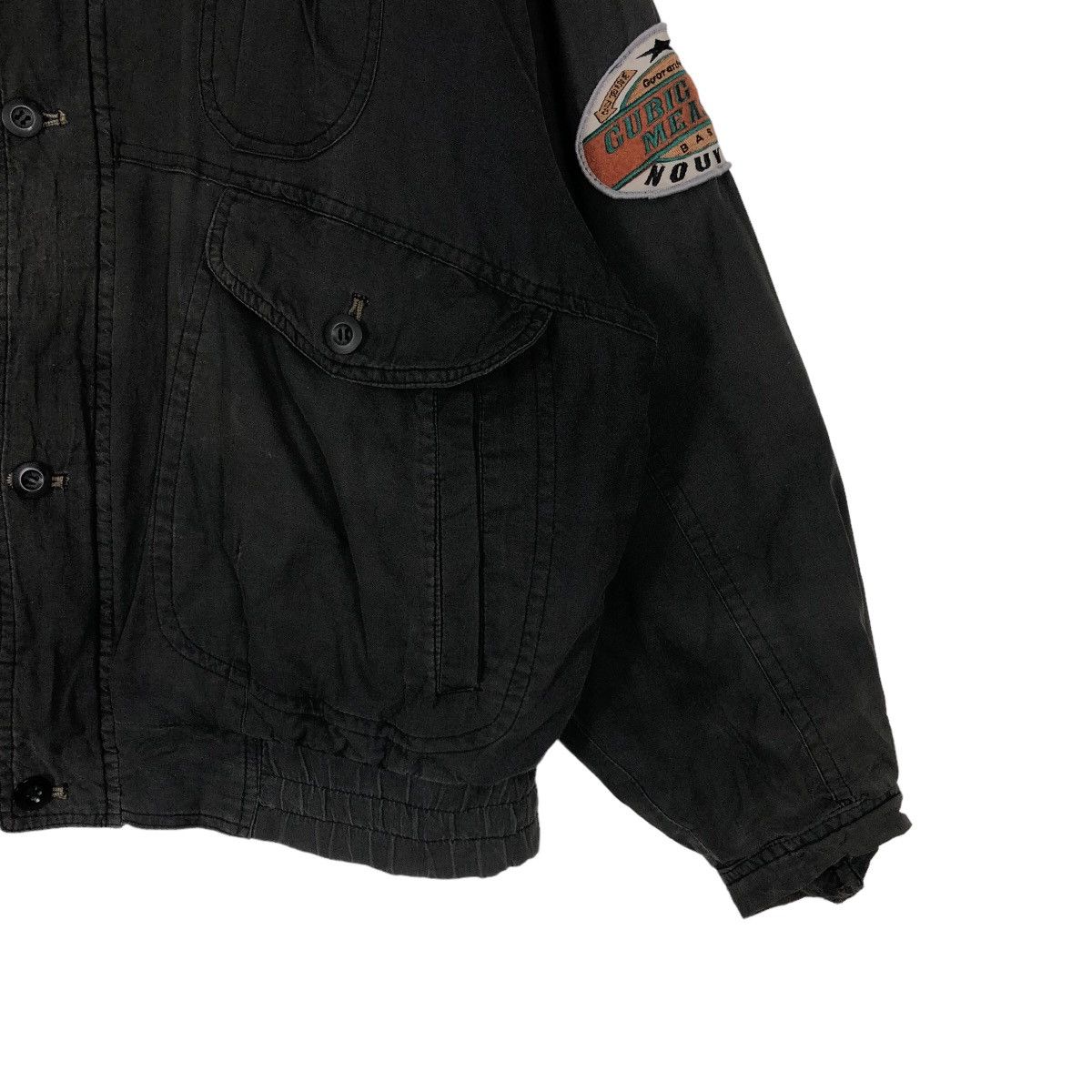 Japanese Brand 🔥90’s VINTAGE BOMBER JACKET CUBE MEASURE ISSEY MIYAKE Size US M / EU 48-50 / 2 - 5 Thumbnail