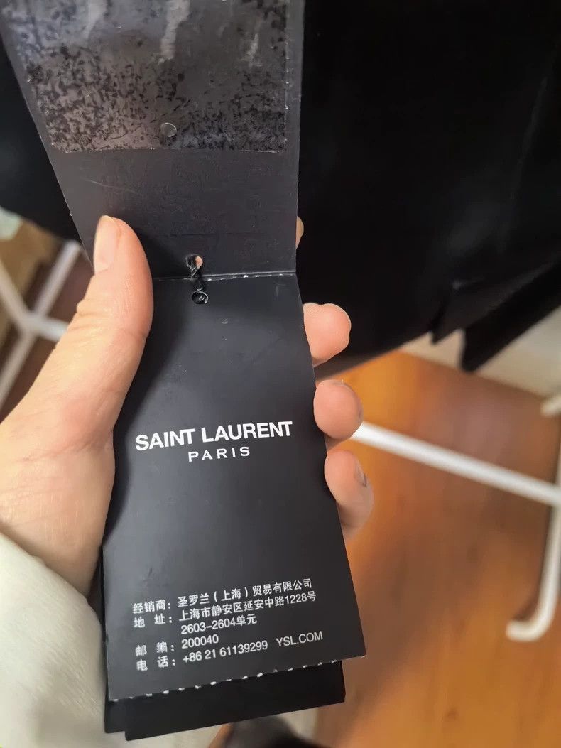 Saint Laurent Paris Saint Laurent Paris Black suit jacket-2506 Size US M / EU 48-50 / 2 - 5 Thumbnail