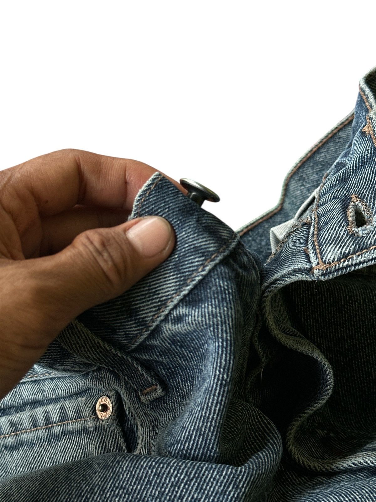 Levi's Vintage Levis Distress Galatic Wash 32x42 Size US 32 / EU 48 - 5 Thumbnail