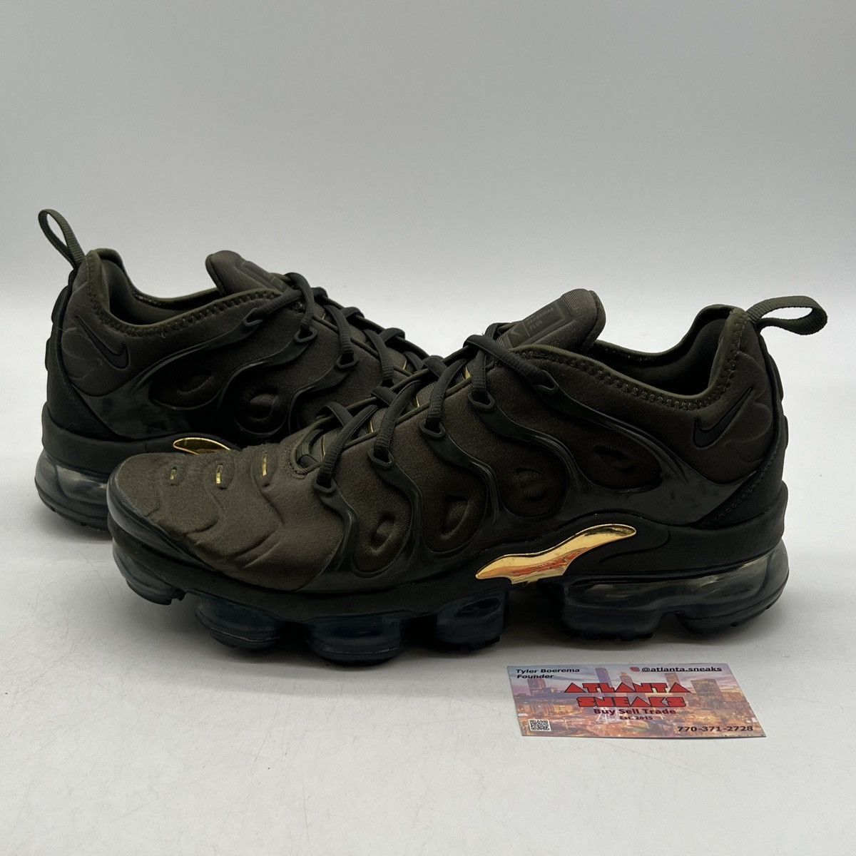 Nike Air VaporMax cargo khaki Size US 9.5 / EU 42-43 - 1 Thumbnail