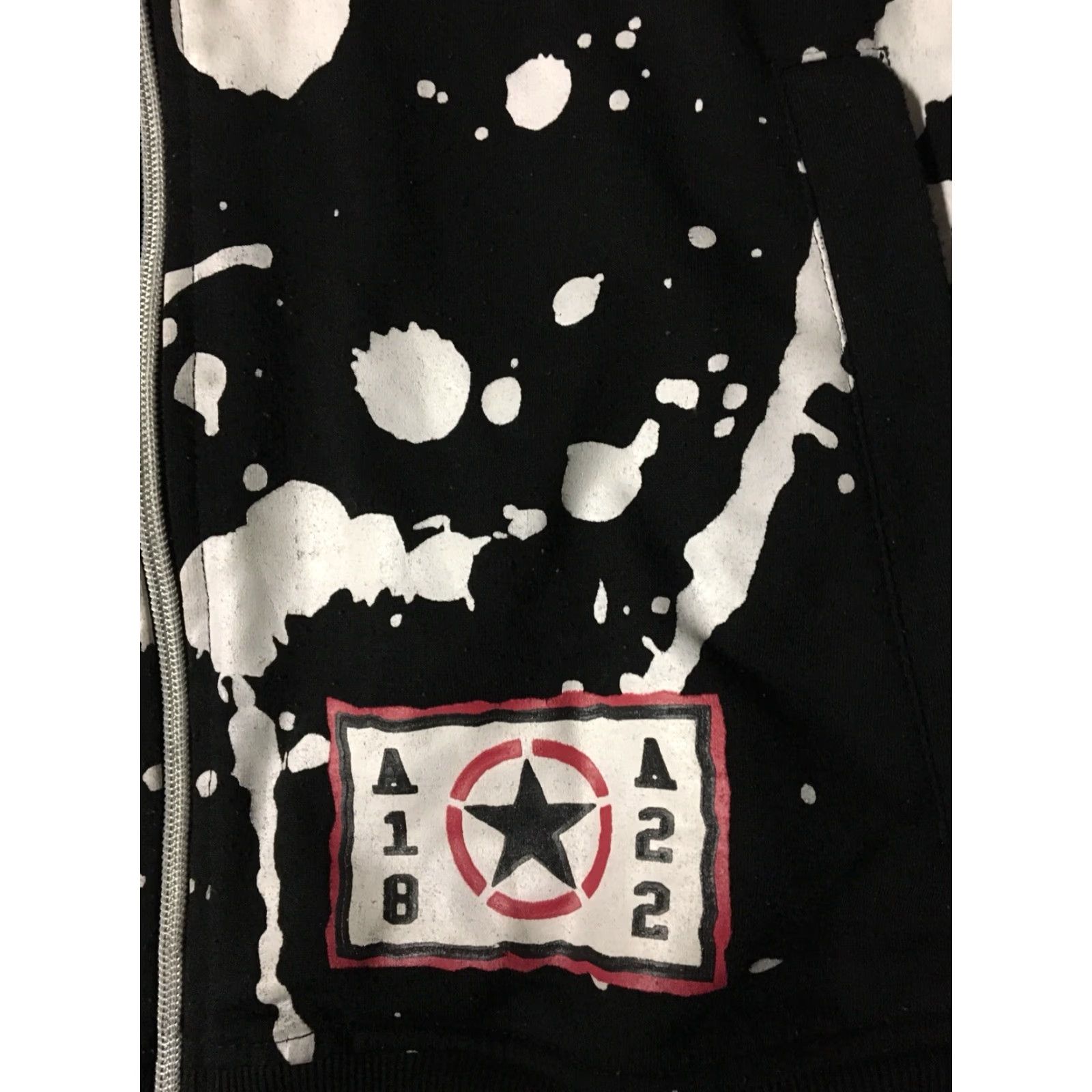 Akademiks VINTAGE Akademiks Hoodie Main Logo Jeanius Air Force All Over Print Black M 90s NYC Mens Hoodie Size US M / EU 48-50 / 2 - 5 Thumbnail