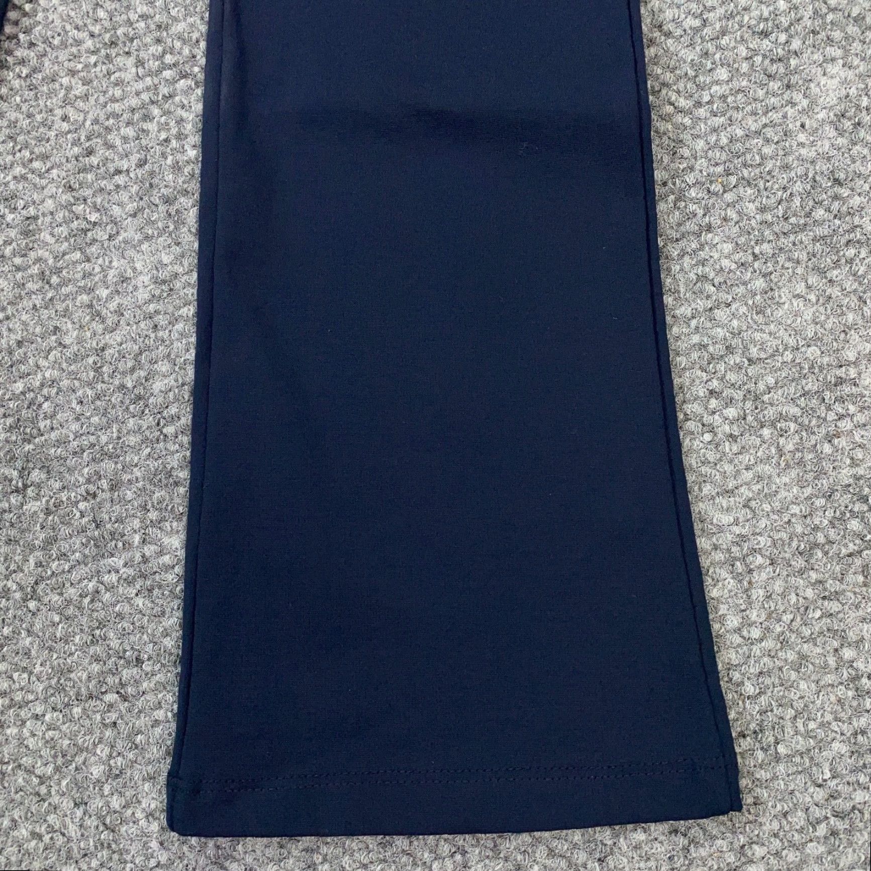 Vintage Chatoyant Womens Leggings Small Blue Mid Rise Pockets Stretch Size 28" / US 6 / IT 42 - 4 Thumbnail