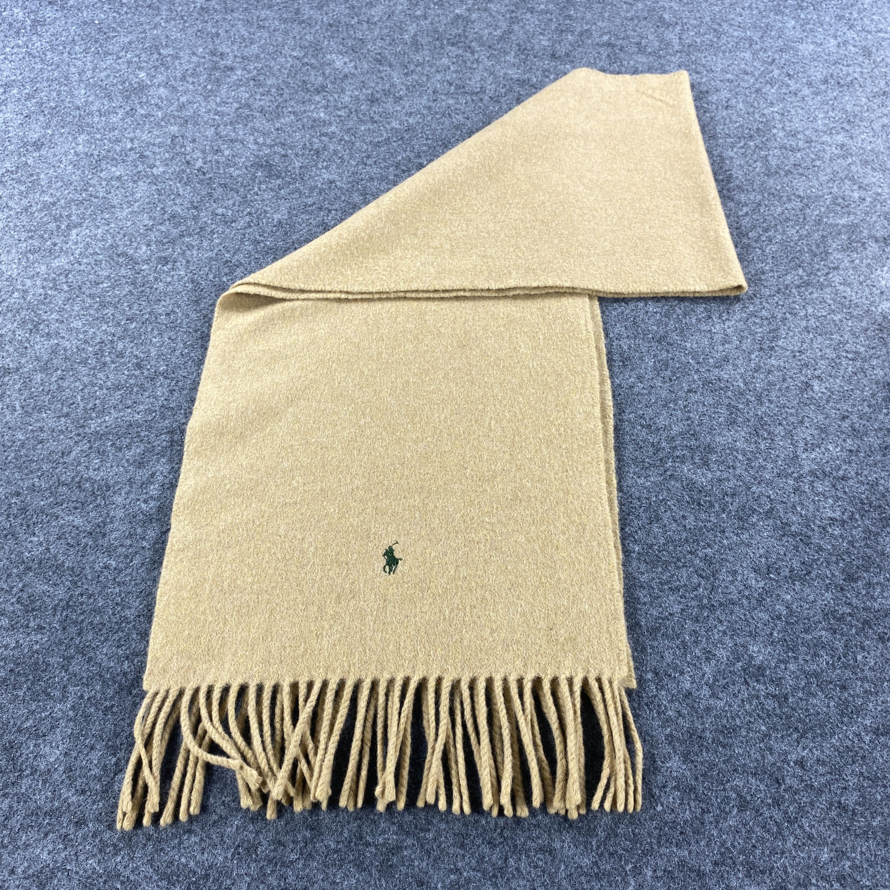 Polo Ralph Lauren × Vintage GF10498 Polo Ralph Lauren Scarf Neck Wear Muffler Nova Check Size ONE SIZE - 6 Thumbnail