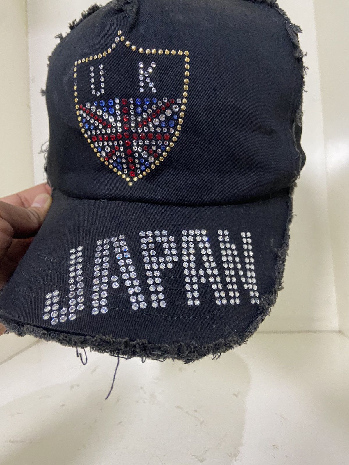 If Six Was Nine 2000s DITSTRESSED UK JAPAN TRUCKER HAT Size ONE SIZE - 3 Thumbnail