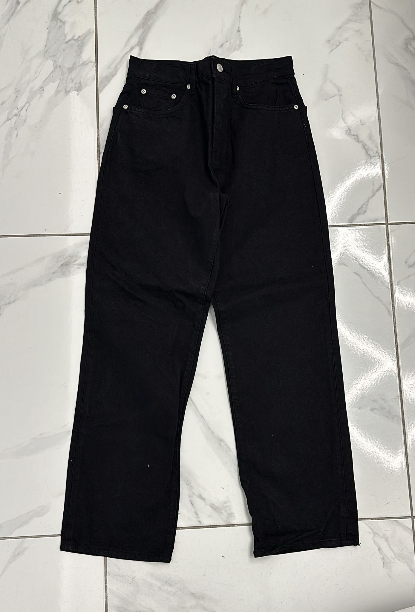 Stussy × Vintage Stüssy Classic Jean Size 29 Black Size US 29 - 3 Thumbnail