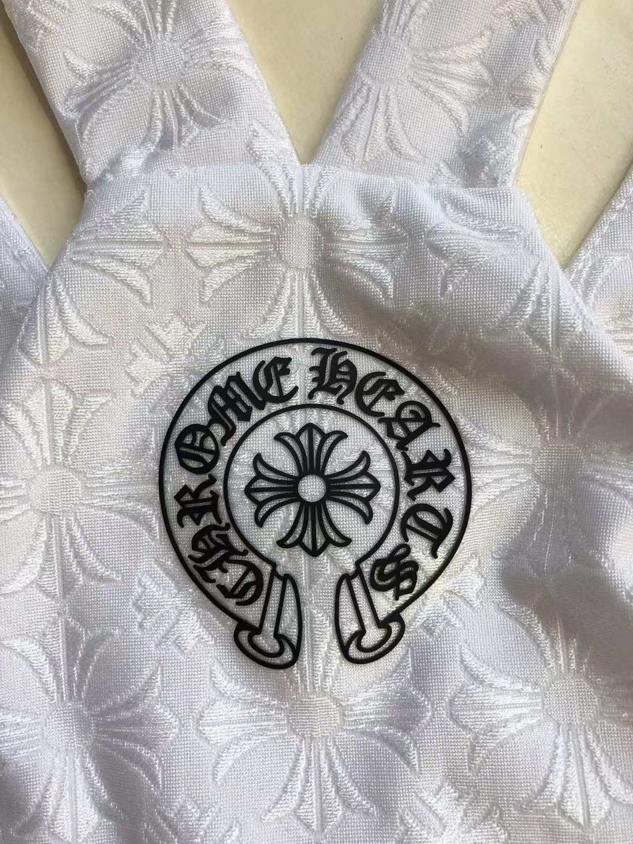Chrome Hearts Chrome Hearts Horseshoe All-over Pattern Rib Tanktop Size M / US 6-8 / IT 42-44 - 3 Thumbnail