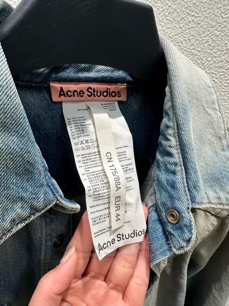 Acne Studios Acne Studios Mud Dyed Shirt Size US S / EU 44-46 / 1 - 6 Thumbnail