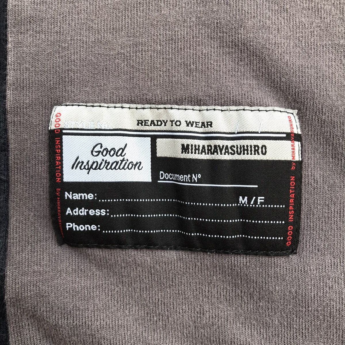 Maison MIHARA YASUHIRO Maison Miharayasuhiro JP Good Inspiration " GOOD " T-Shirt Size US L / EU 52-54 / 3 - 8 Thumbnail