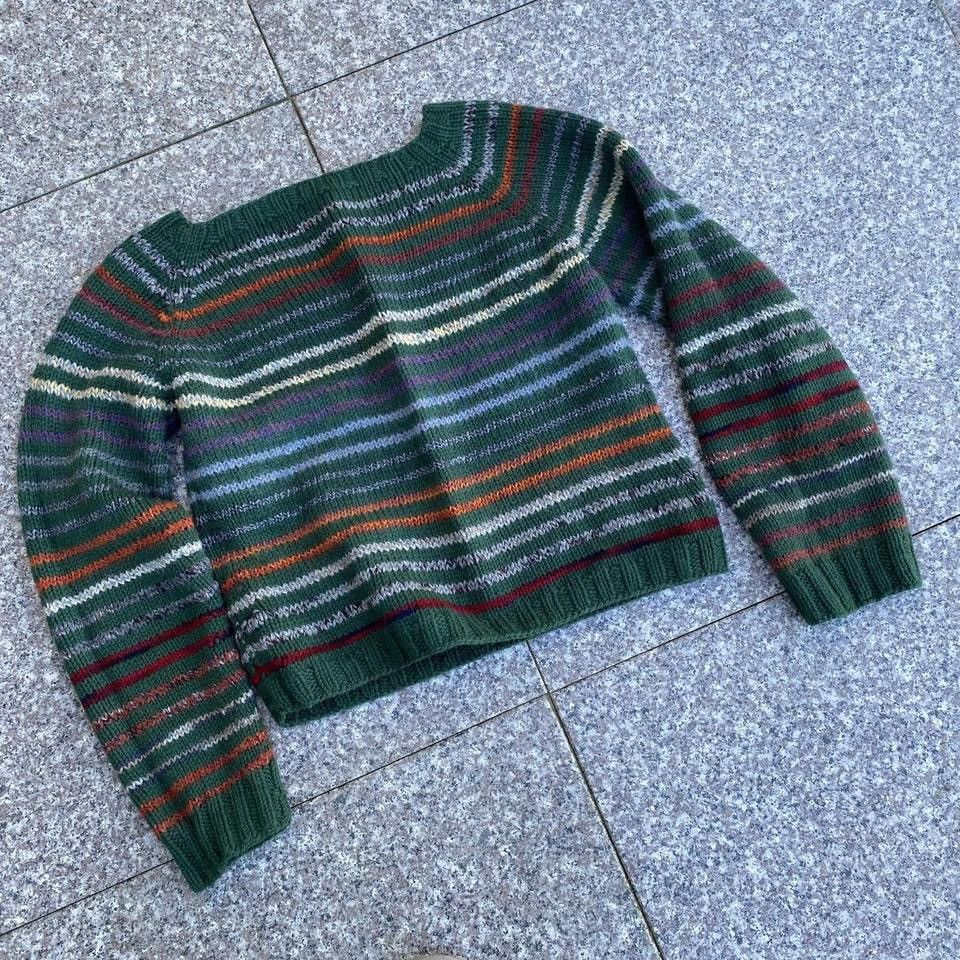 Vintage Hand made wool sweater Size M / US 6-8 / IT 42-44 - 1 Thumbnail