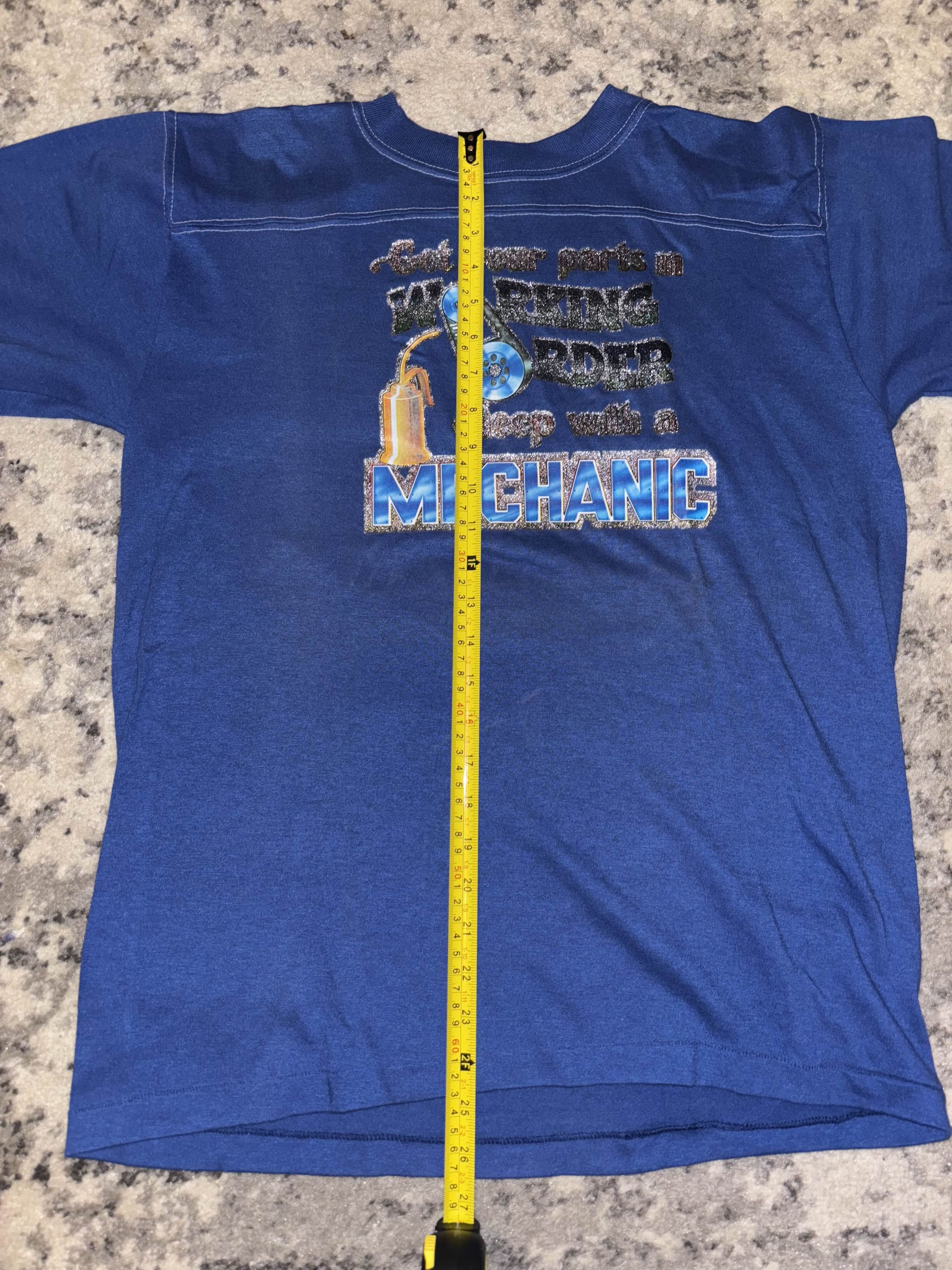 Vintage 80s Get Your Working Parts In Order Jersey Size US L / EU 52-54 / 3 - 7 Thumbnail