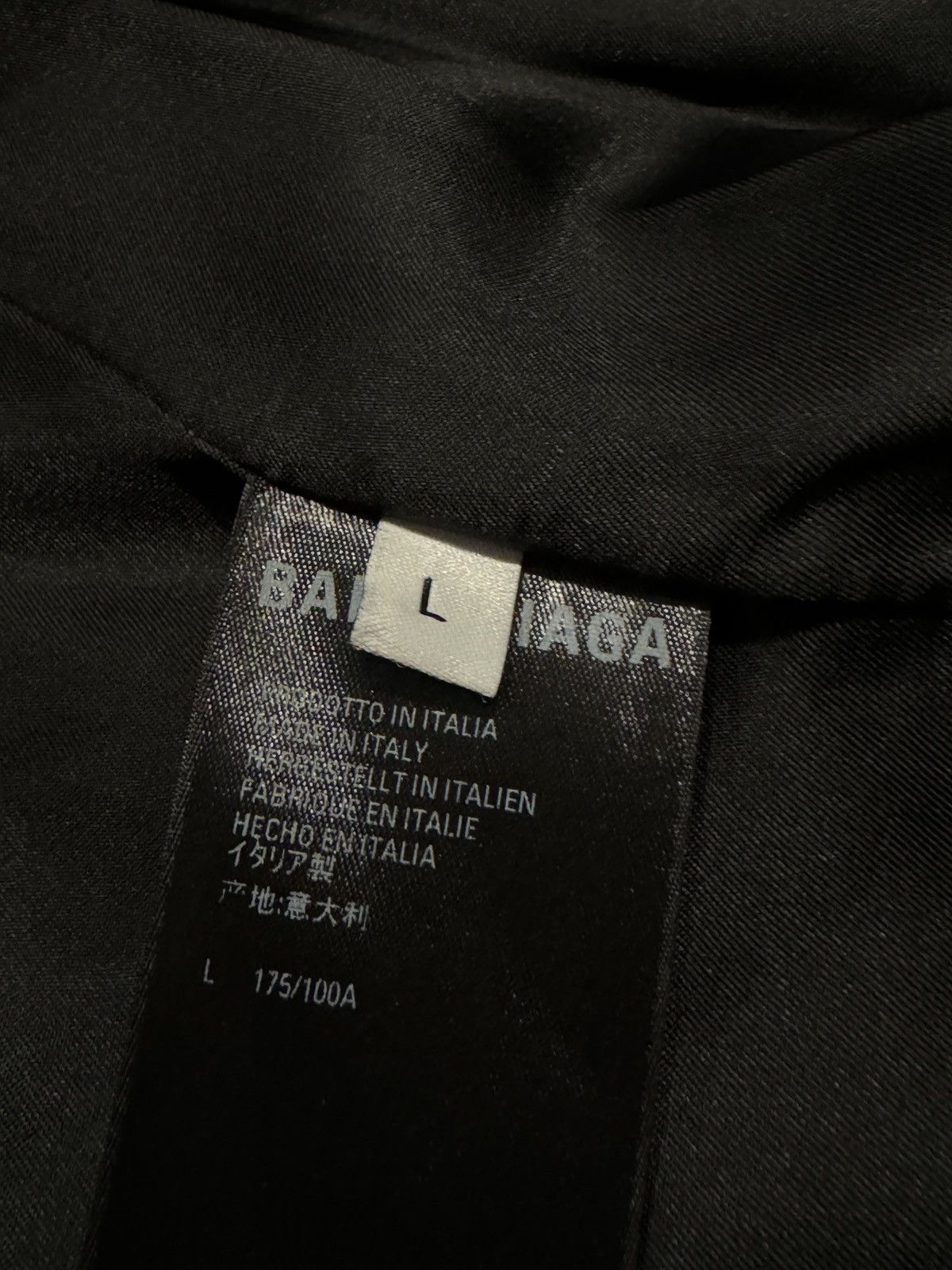 Balenciaga Runway Welsh Striped Collar Wool Shoulder Padded Suit Size 48L - 4 Thumbnail
