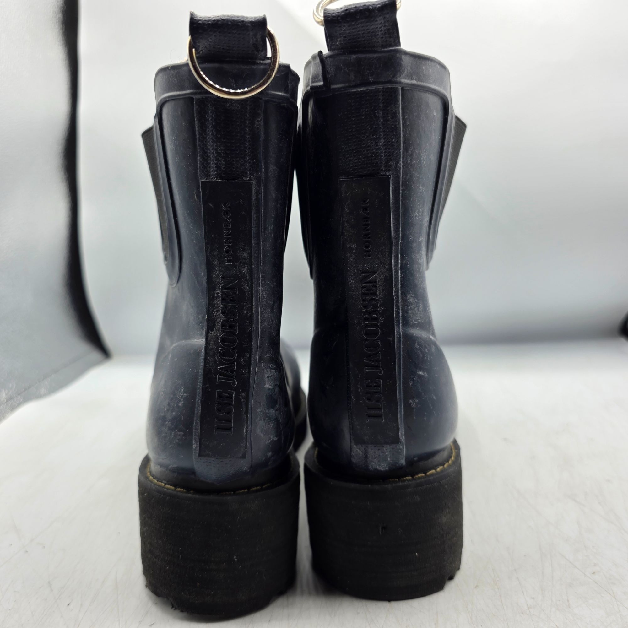 Ilse Jacobsen Ilse Jacobsen RUB 47 Womens Size 41 Black Short Waterproof R Size US 11 / IT 41 - 5 Thumbnail
